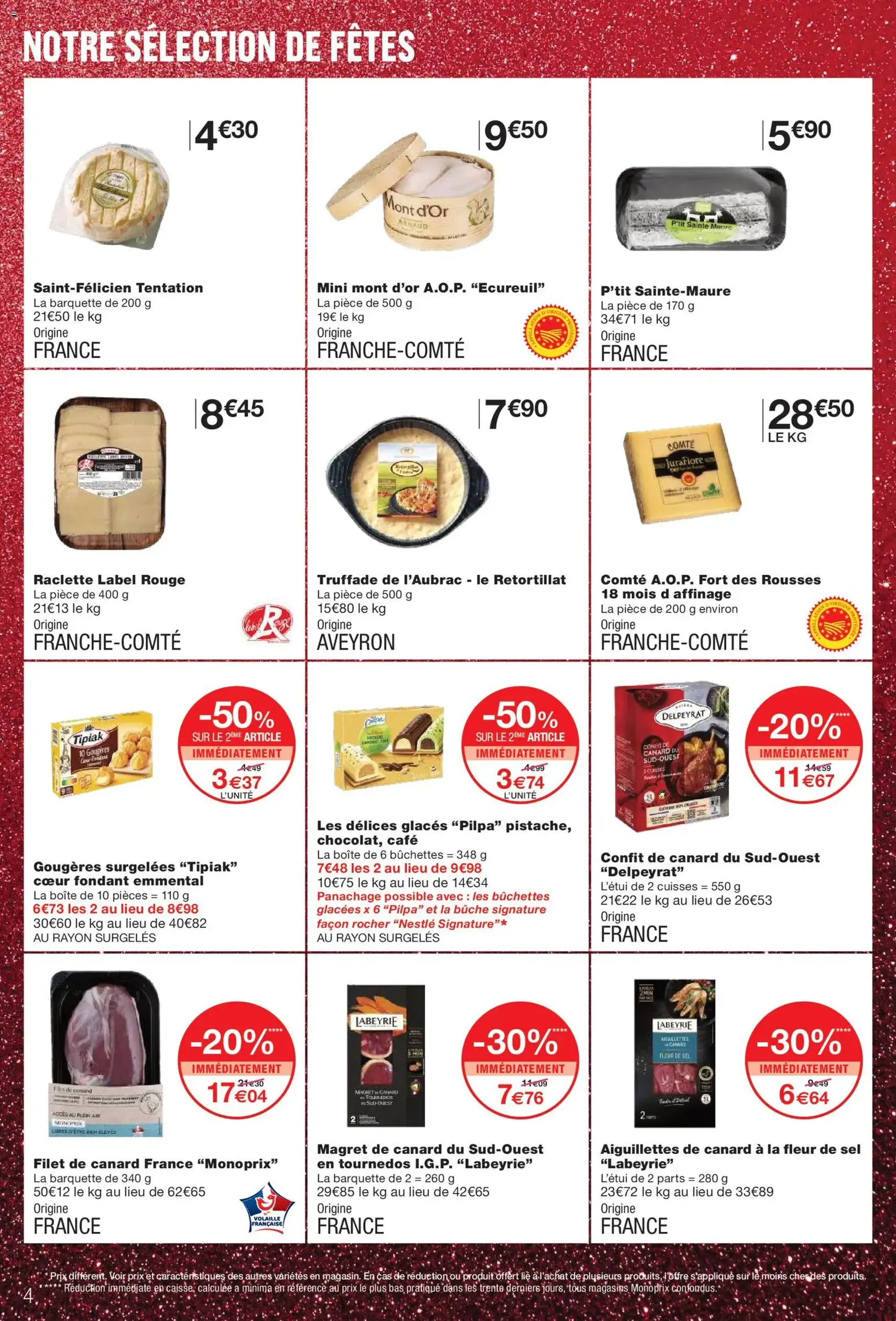 Monoprix catalogue - brochure valable à partir du 02/12/2025, page 4 sur 66