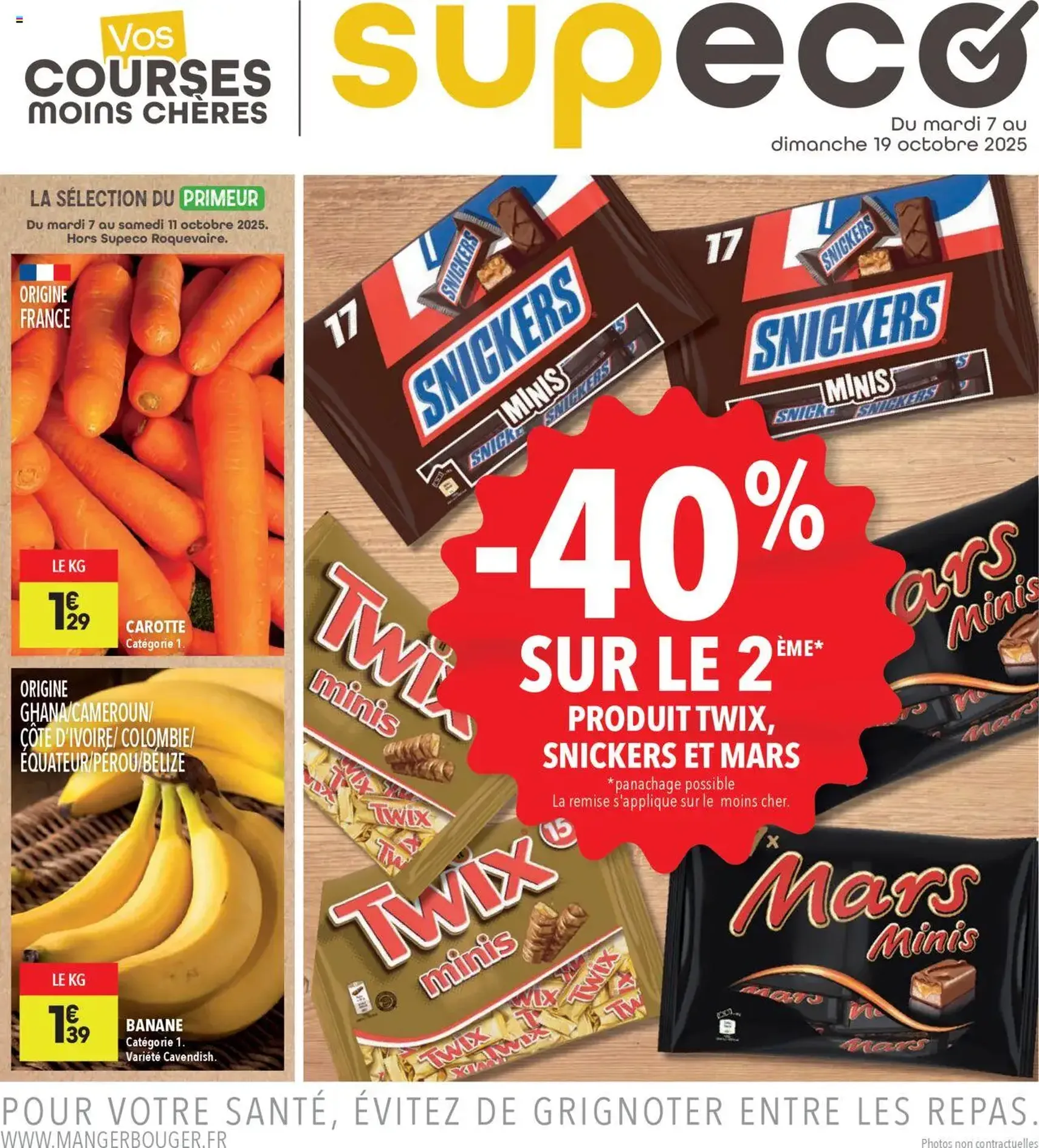 Supeco catalogue - brochure valable à partir du 07/10/2025, page 1 sur 4