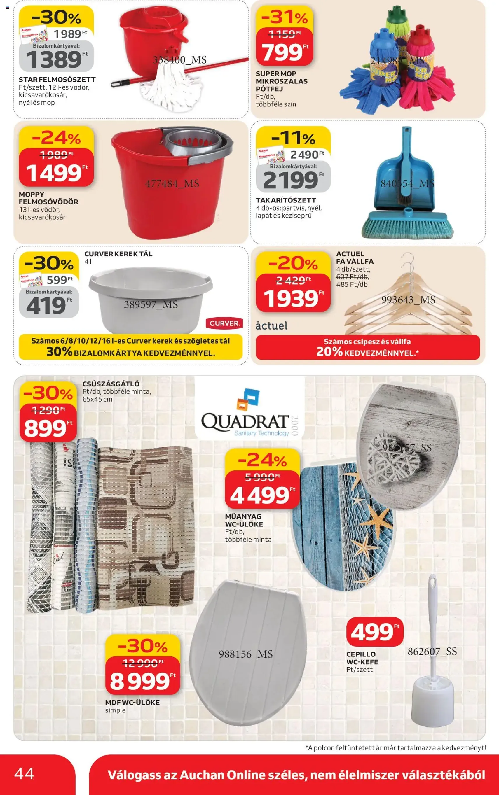 Auchan Akciós újság - 2026.02.19. érvényes szórólap 44 oldal 52 oldalból