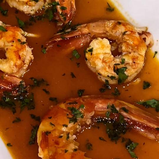 Anteprima ricetta Gamberoni in padella