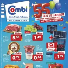 Combi Prospekt - Prospekt Vorschau gültig ab 14.09.2026