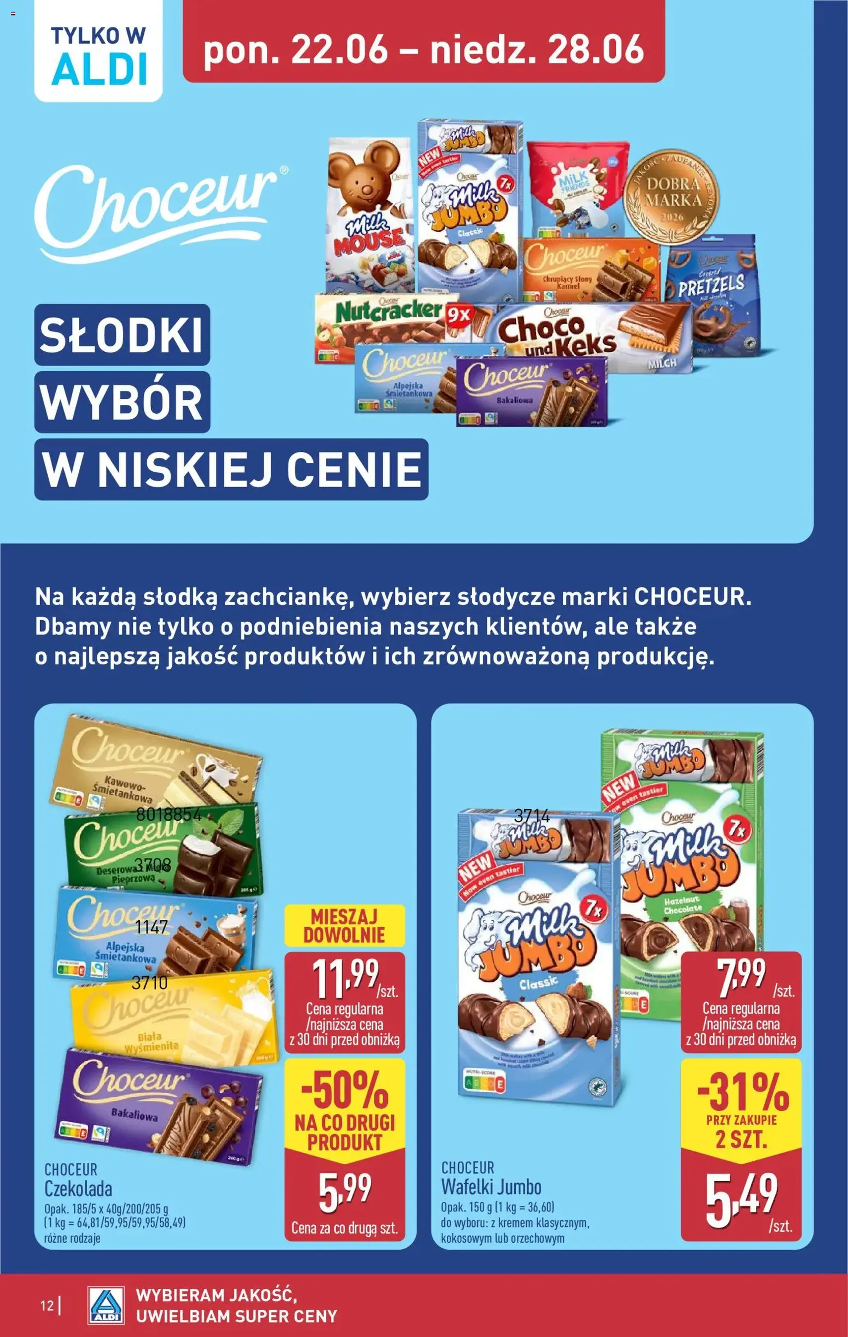 Aldi gazetka - ważny gazetka od 22.06.2026 strona 12 z 51