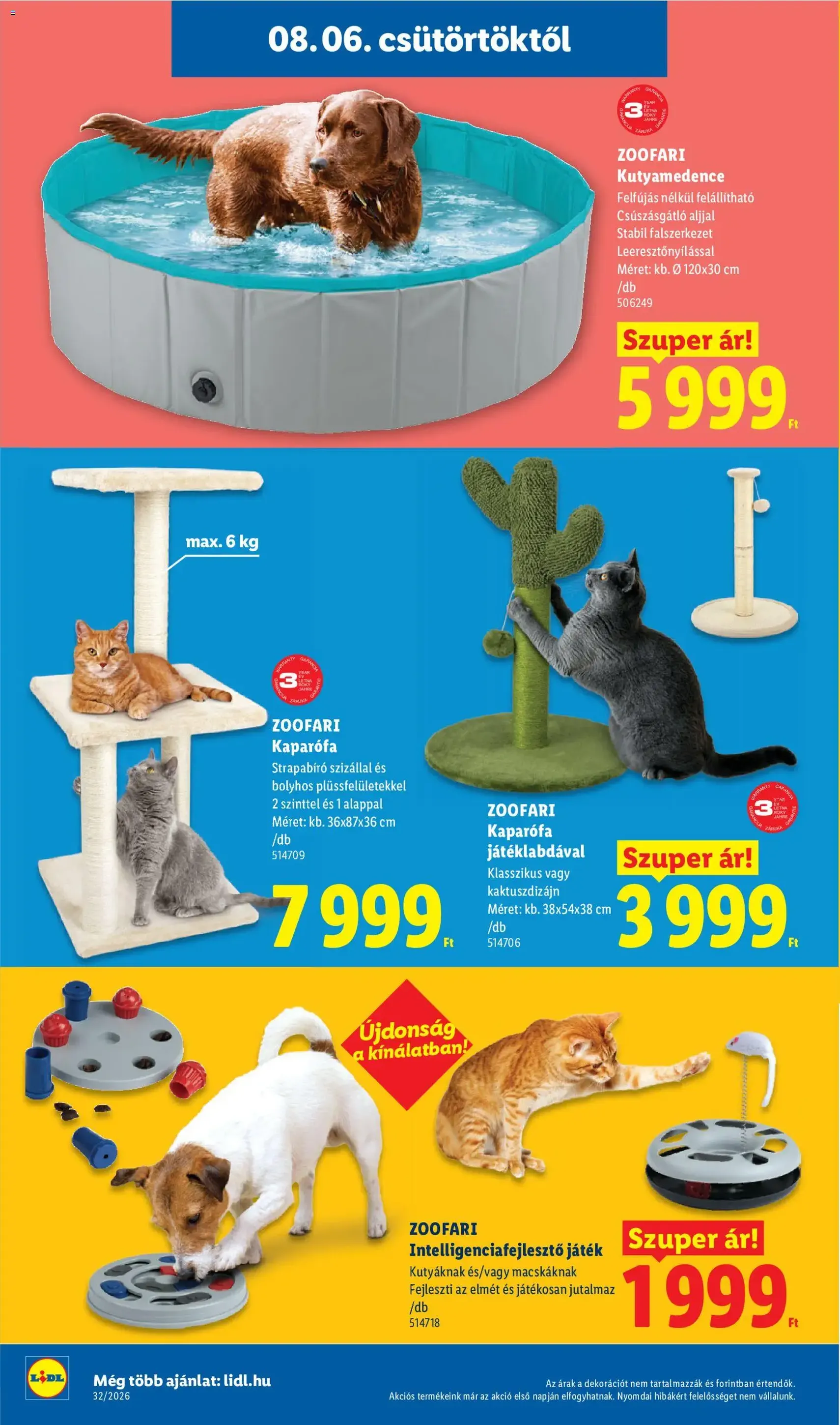 Lidl akciós újság - 2026.08.06. érvényes szórólap 46 oldal 80 oldalból