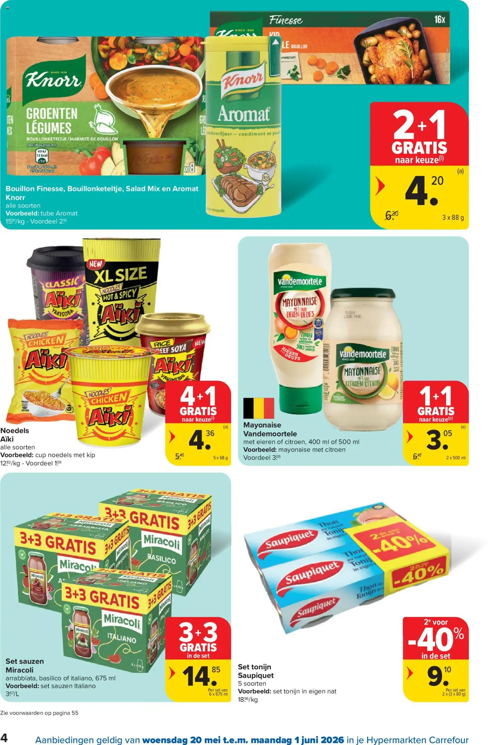 Carrefour folder week 21 - geldige folder vanaf 20/05/2026 pagina 4 van 56