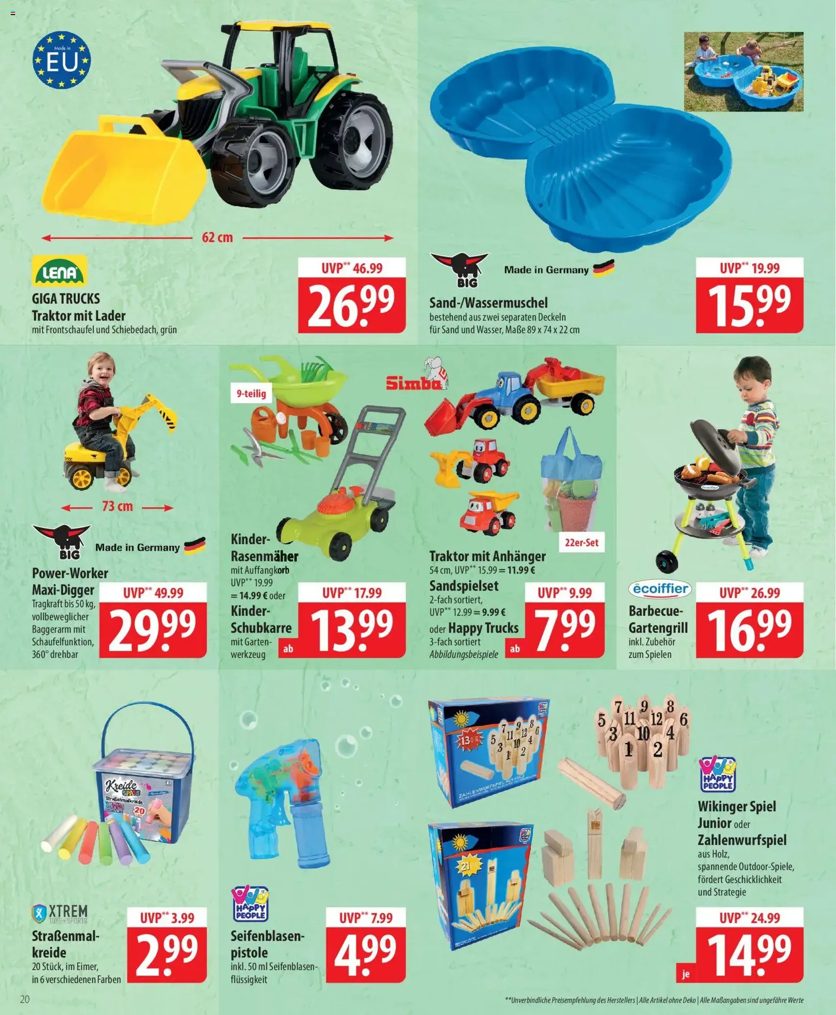 Famila Prospekt - Gültiger Prospekt ab 13.04.2026, Seite 20 von insgesamt 24