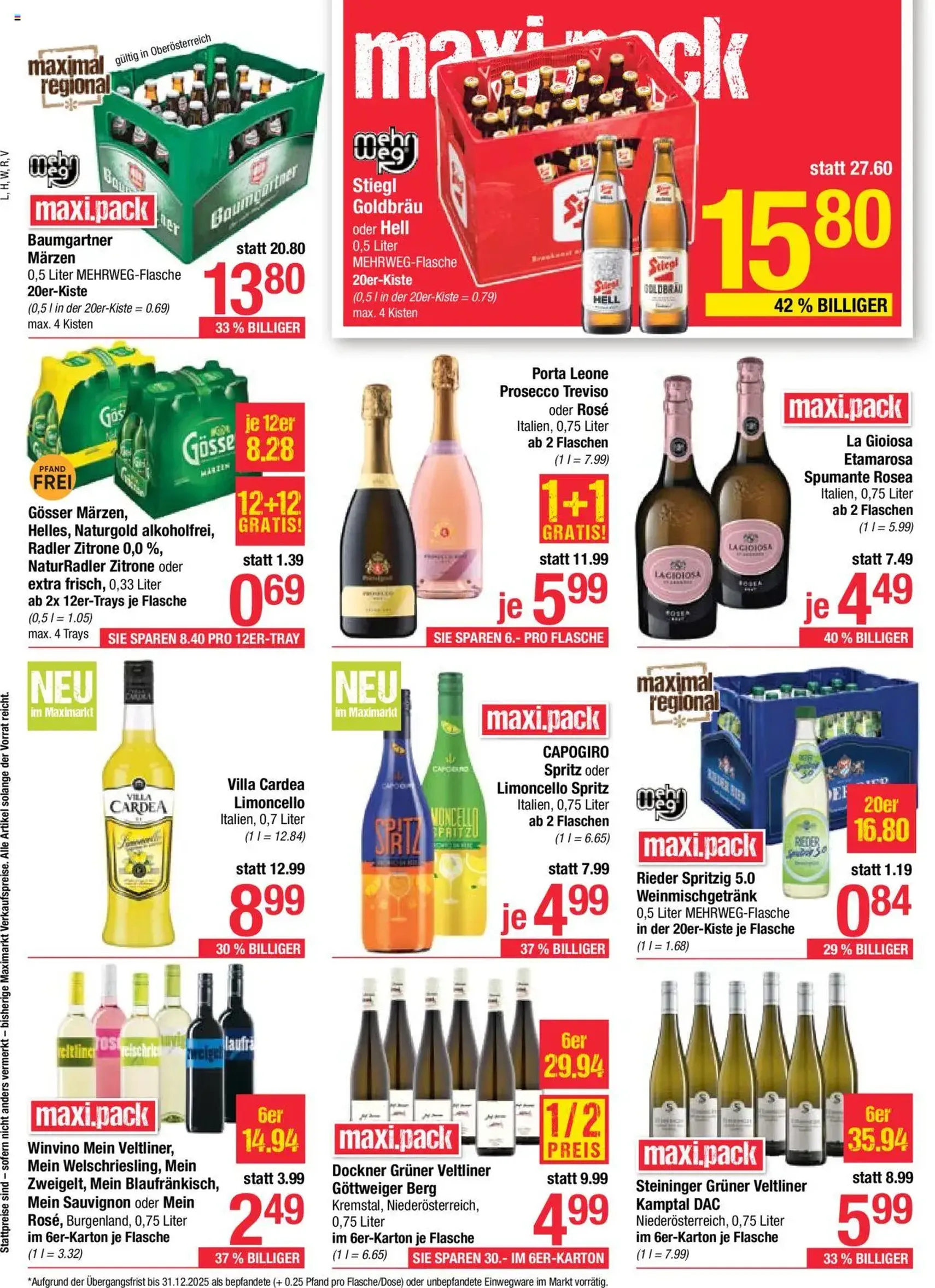 Maximarkt Flugblatt - Gültiger Prospekt ab 01.09.2025, Seite 12 von insgesamt 24 Maximarkt Flugblatt - Gültiger Prospekt ab 01.09.2025, Seite 12 von insgesamt 24