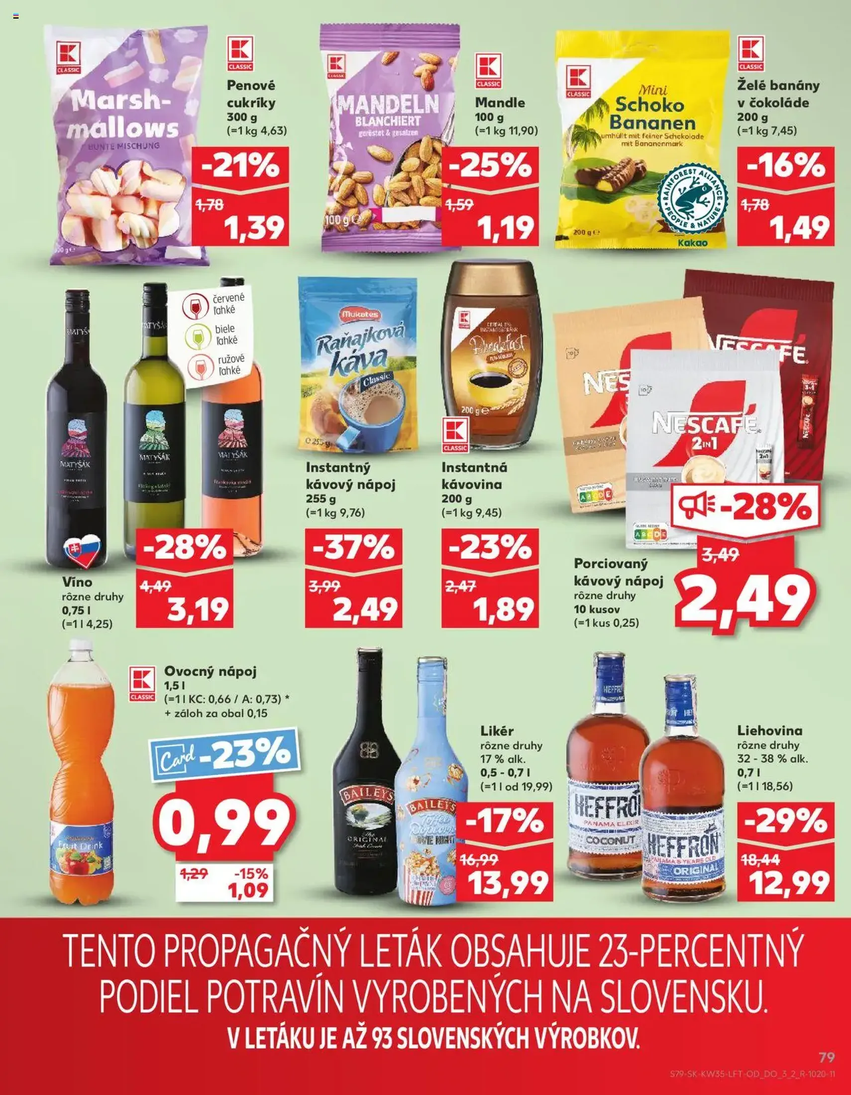 Kaufland SK Bratislava-Devínska Nová Ves - 2025.08.28. érvényes szórólap 79 oldal 80 oldalból