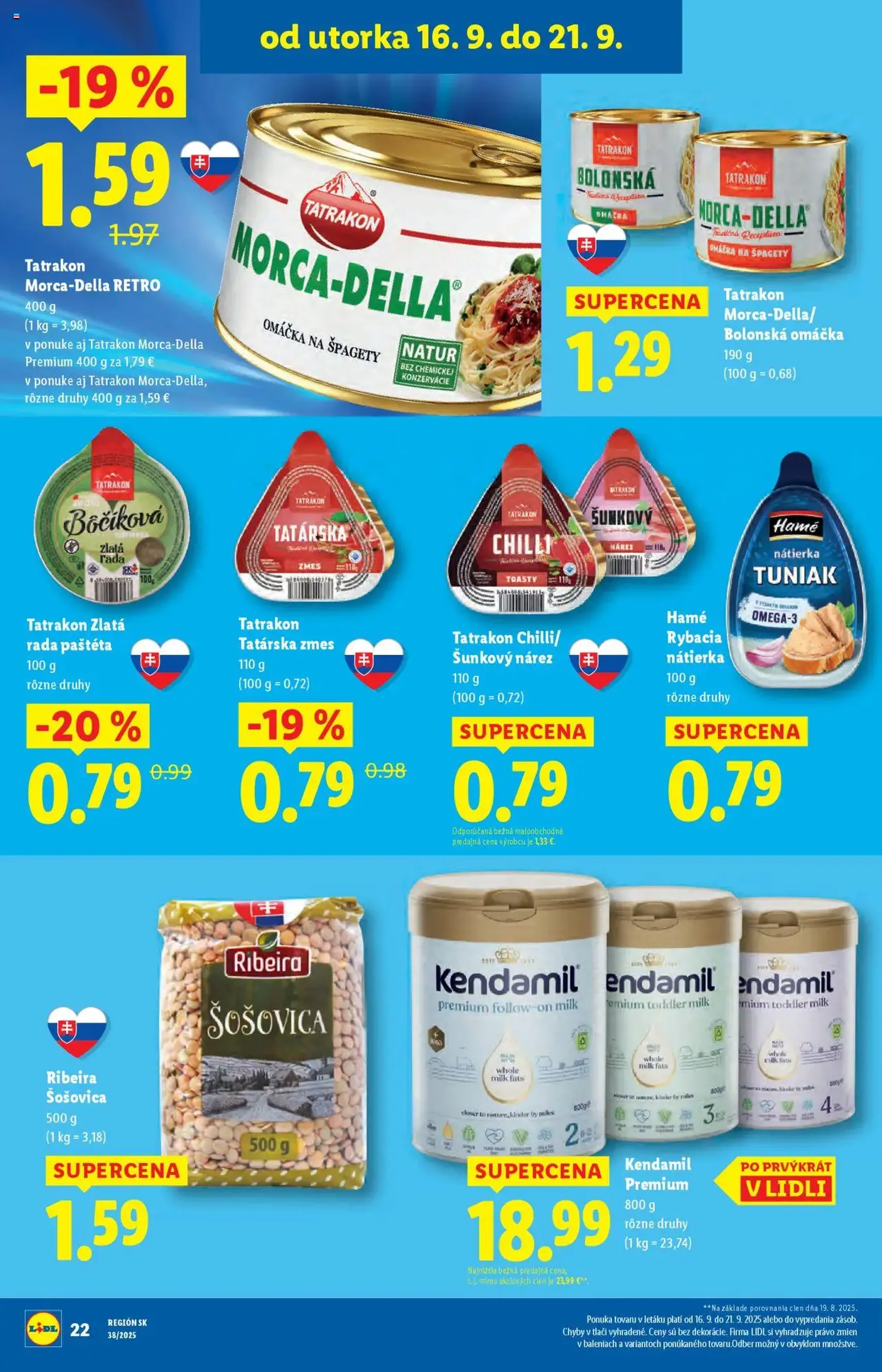 Lidl leták - platný leták od 16.09.2025 strana 22 z 111 Lidl leták - platný leták od 16.09.2025 strana 22 z 111