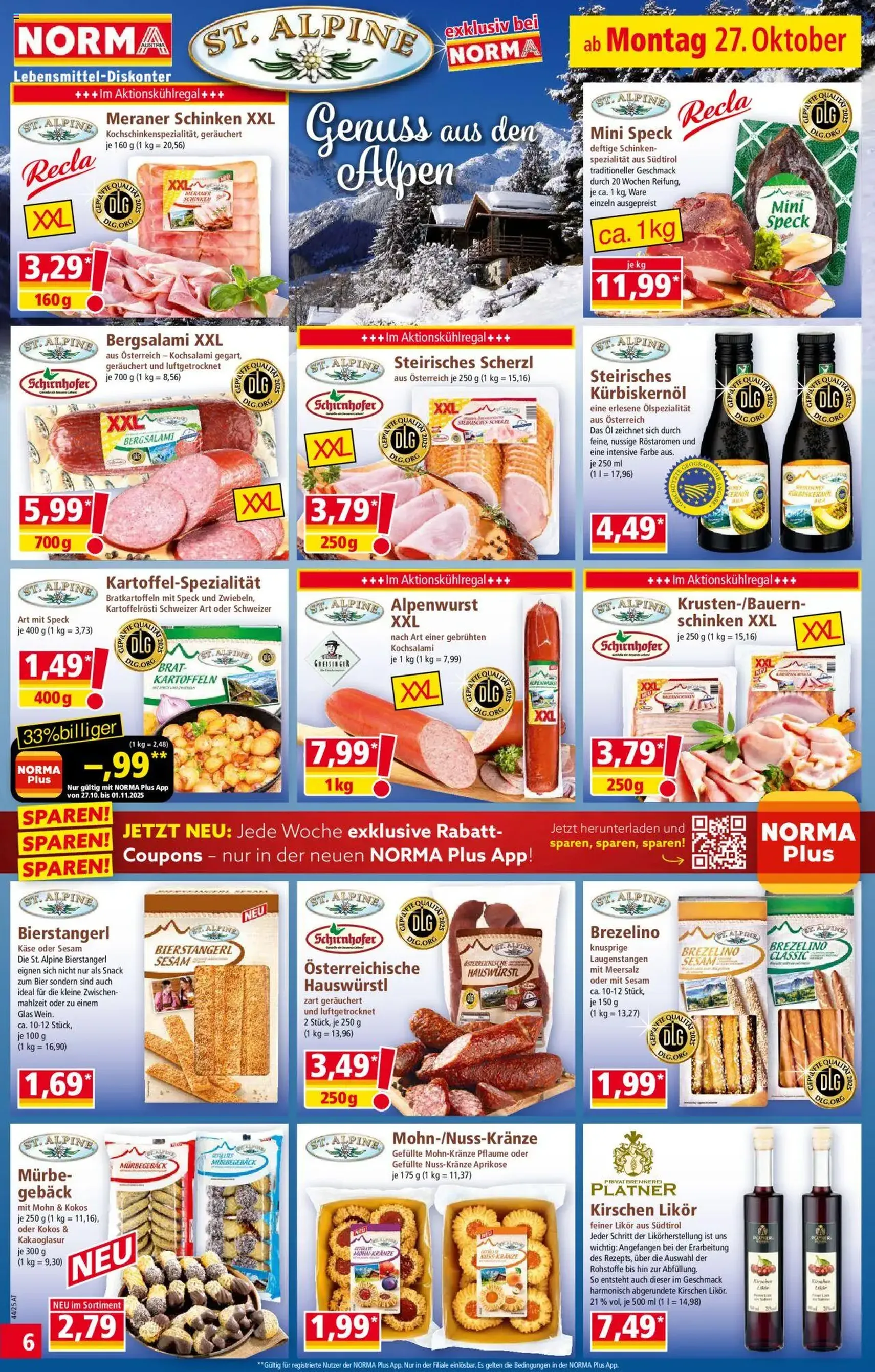 Norma Flugblatt - Gültiger Prospekt ab 27.10.2025, Seite 7 von insgesamt 19 Norma Flugblatt - Gültiger Prospekt ab 27.10.2025, Seite 7 von insgesamt 19
