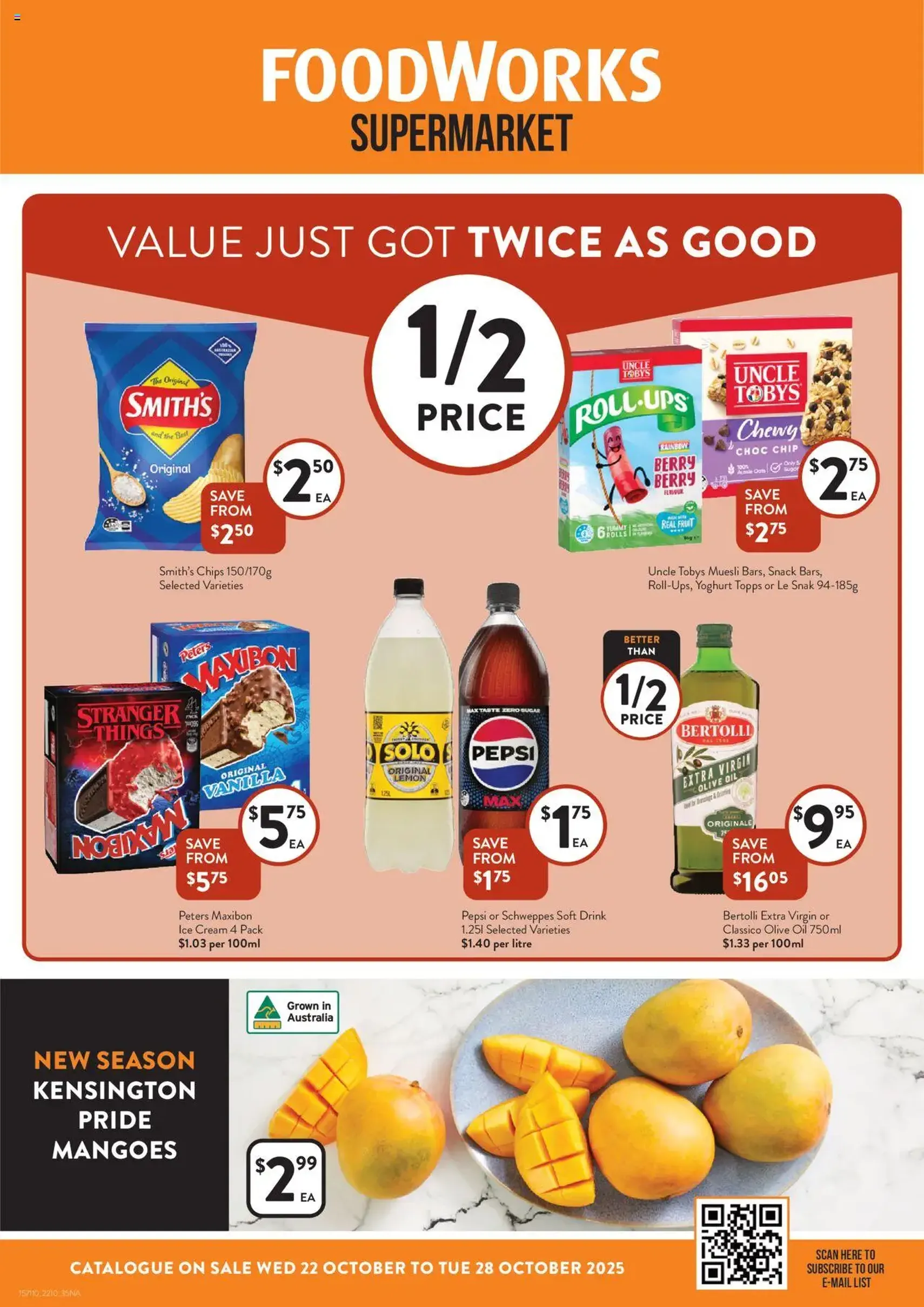 Foodworks Catalogue NSW - valid flyer from 22/10/2025, page 1 of 33 Foodworks Catalogue NSW - valid flyer from 22/10/2025, page 1 of 33