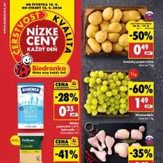Biedronka leták - náhľad letáku platný od 10.09.2026
