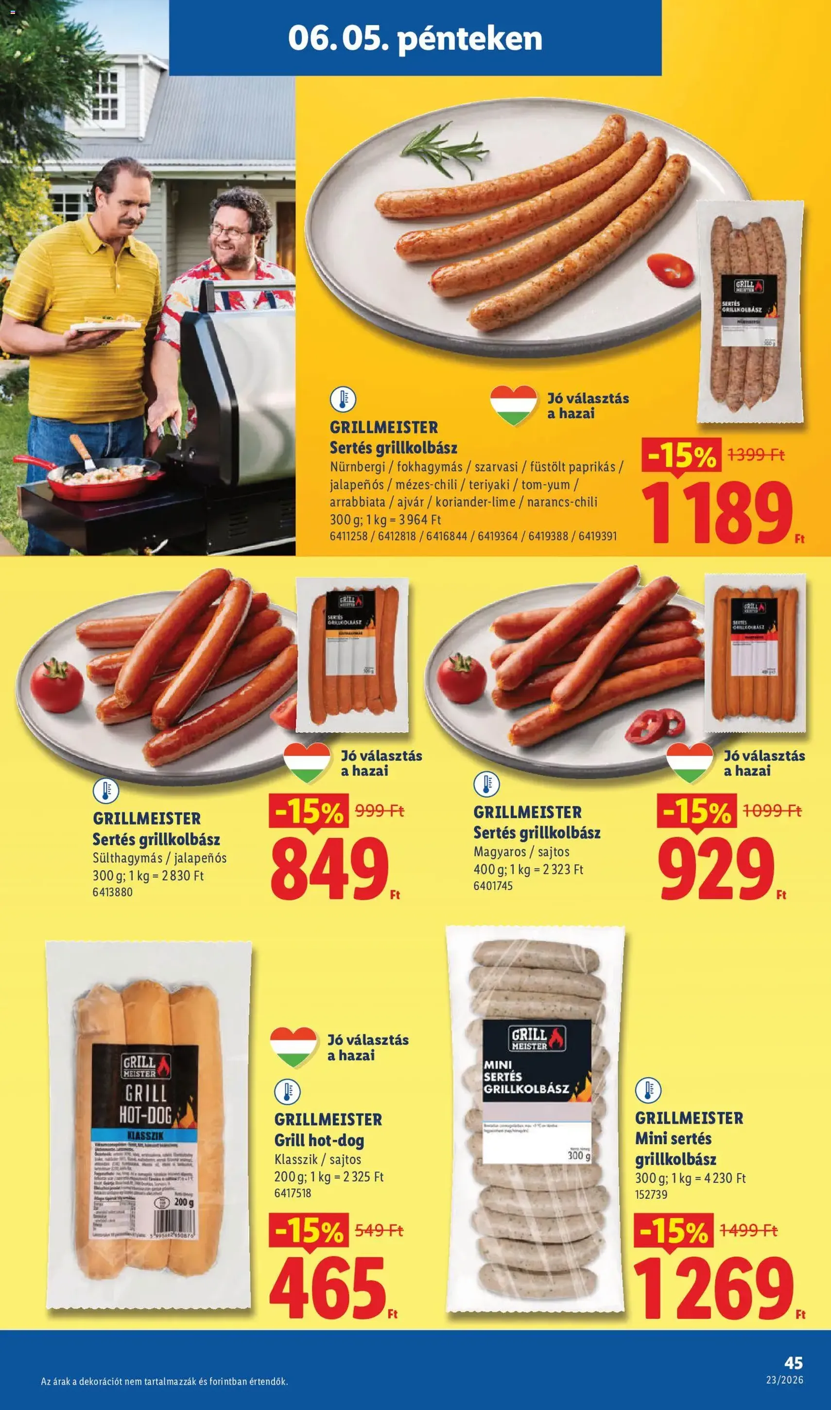 Lidl akciós újság - 2026.06.04. érvényes szórólap 47 oldal 80 oldalból