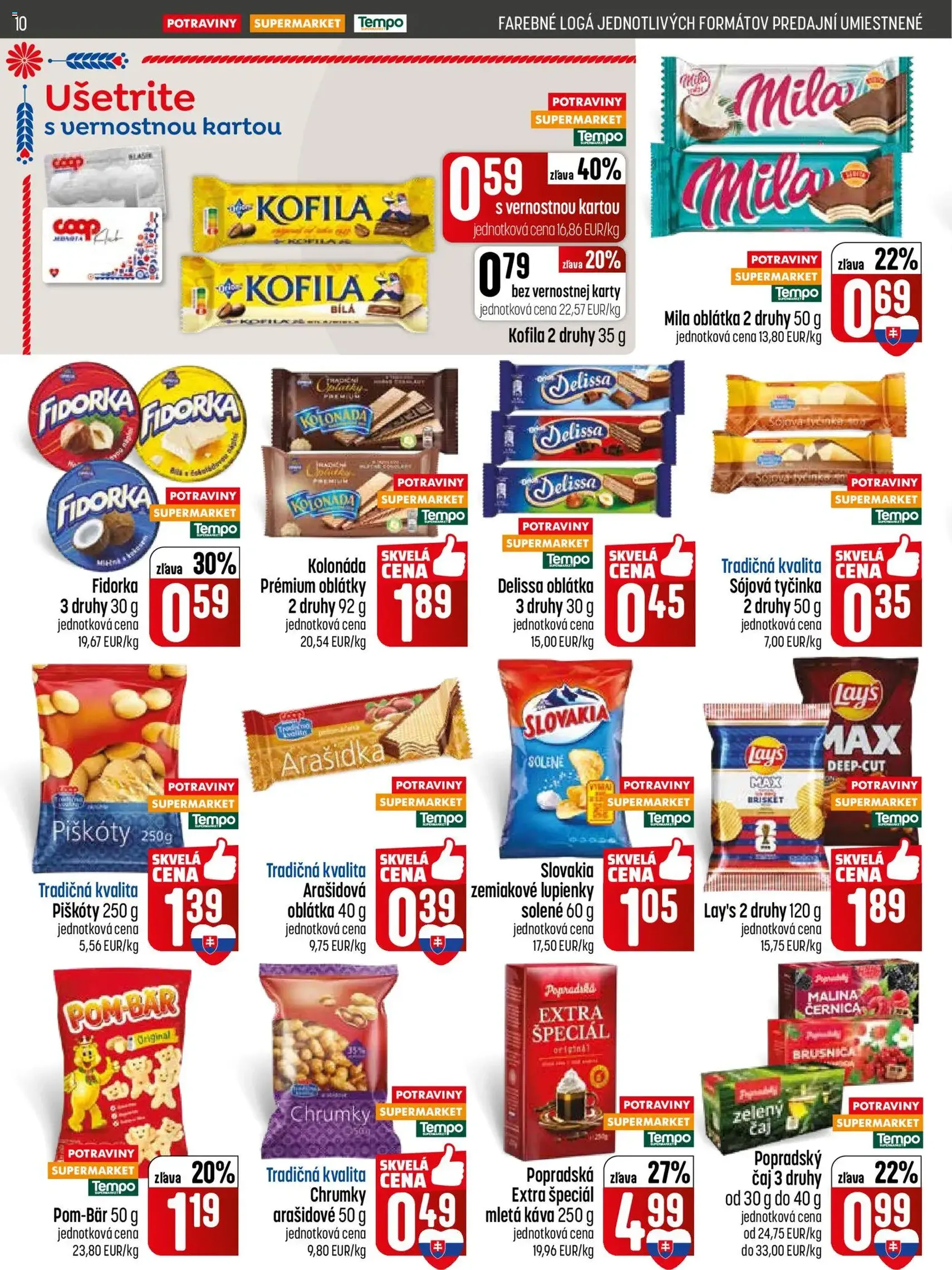 COOP Jednota leták - platný leták od 14.05.2026 strana 10 z 28