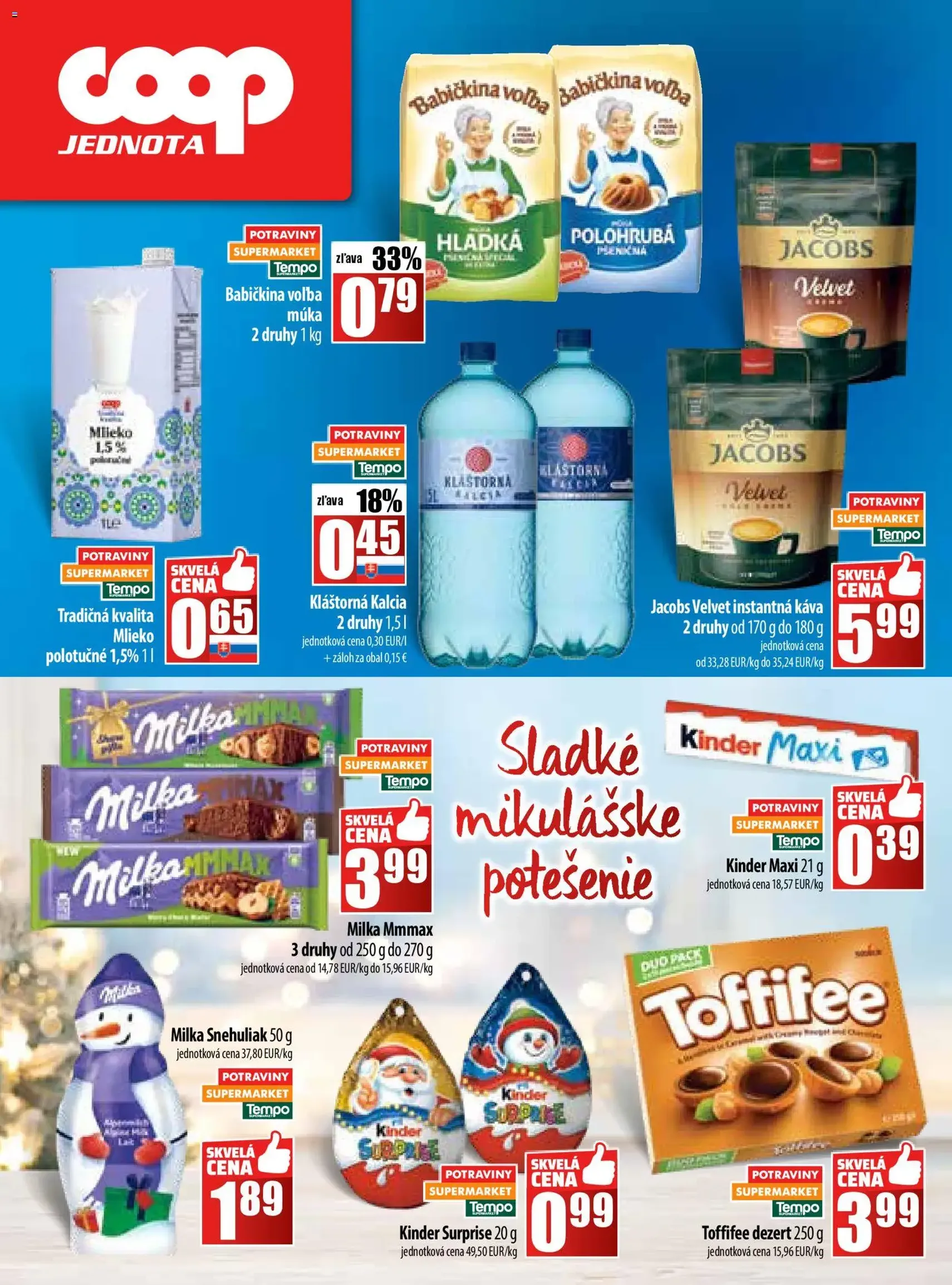 COOP Jednota leták - platný leták od 20.11.2025 strana 32 z 32