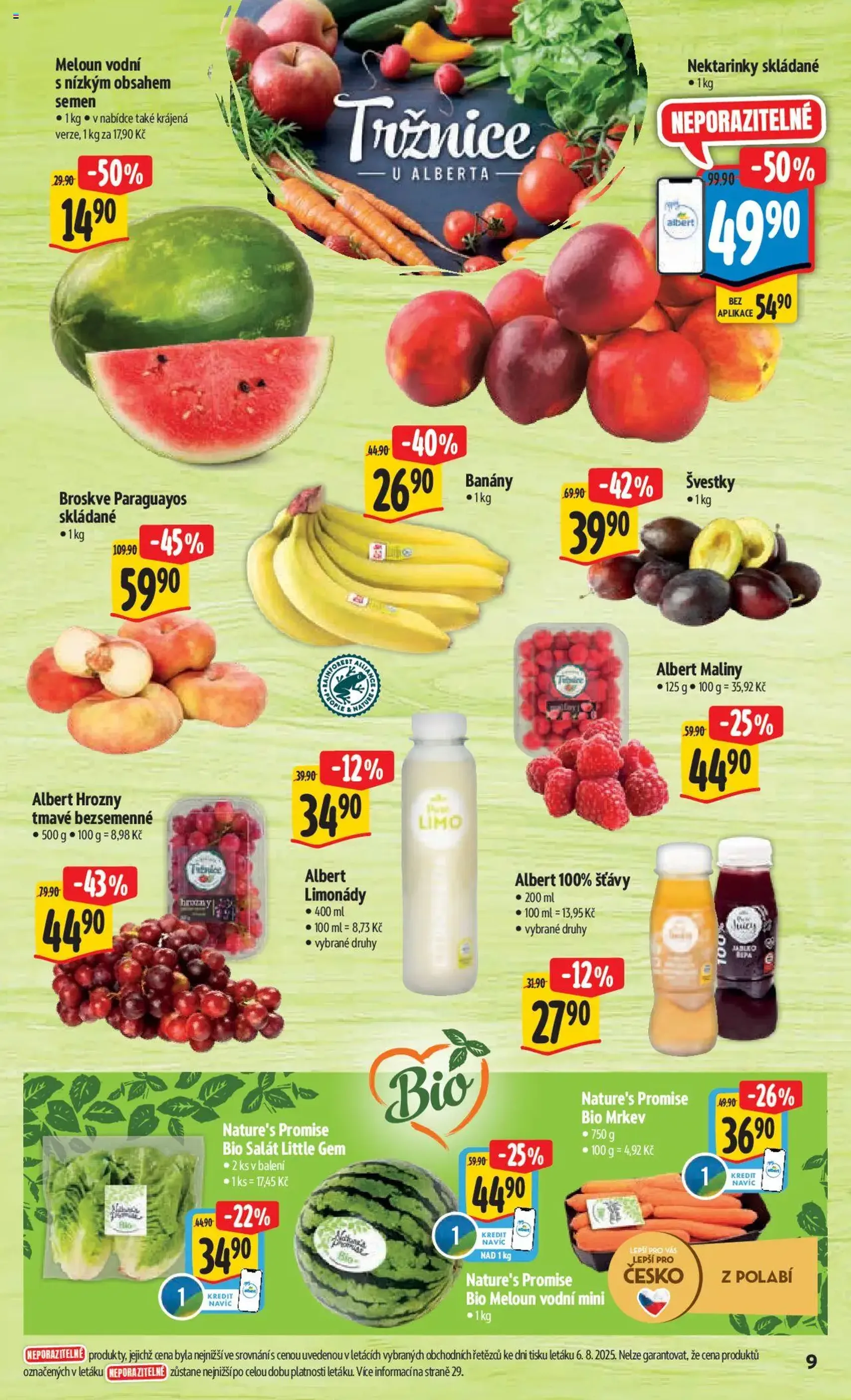 Albert leták - Hypermarket - platný leták od 13.08.2025 strana 14 z 55 Albert leták - Hypermarket - platný leták od 13.08.2025 strana 14 z 55