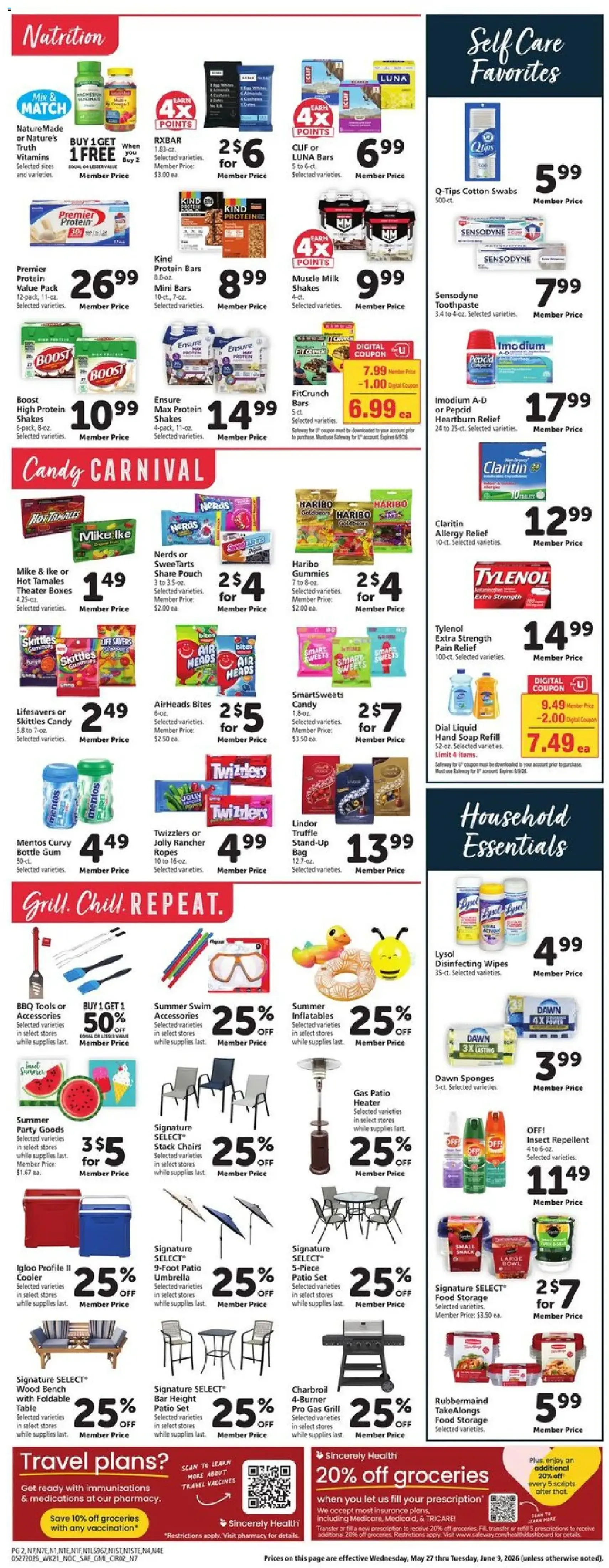 Safeway Weekly Ad - valid flyer from 05/27/2026, page 9 of 10