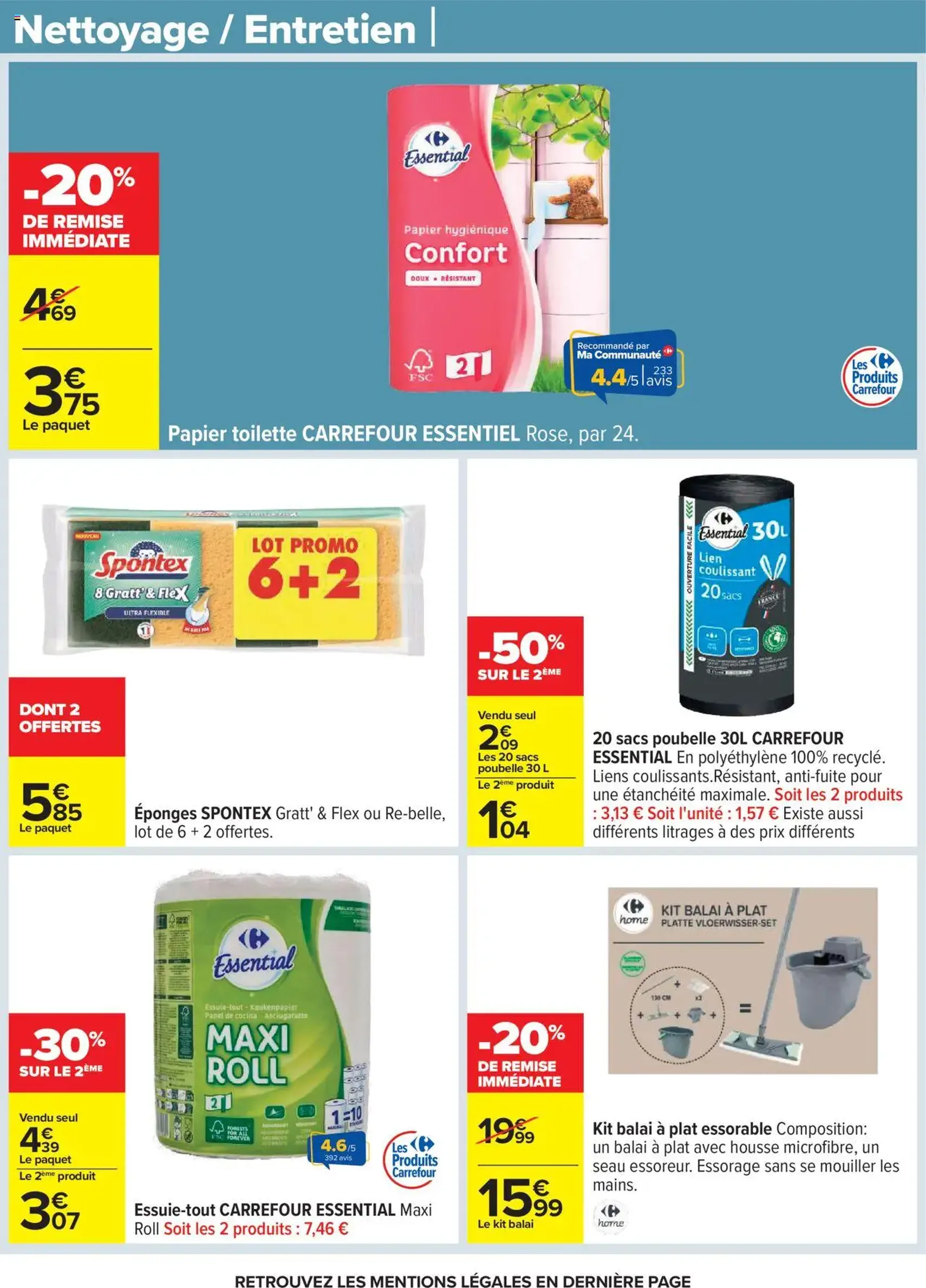 Carrefour catalogue semaine 30 - brochure valable à partir du 22/07/2025, page 66 sur 108 Carrefour catalogue semaine 30 - brochure valable à partir du 22/07/2025, page 66 sur 108
