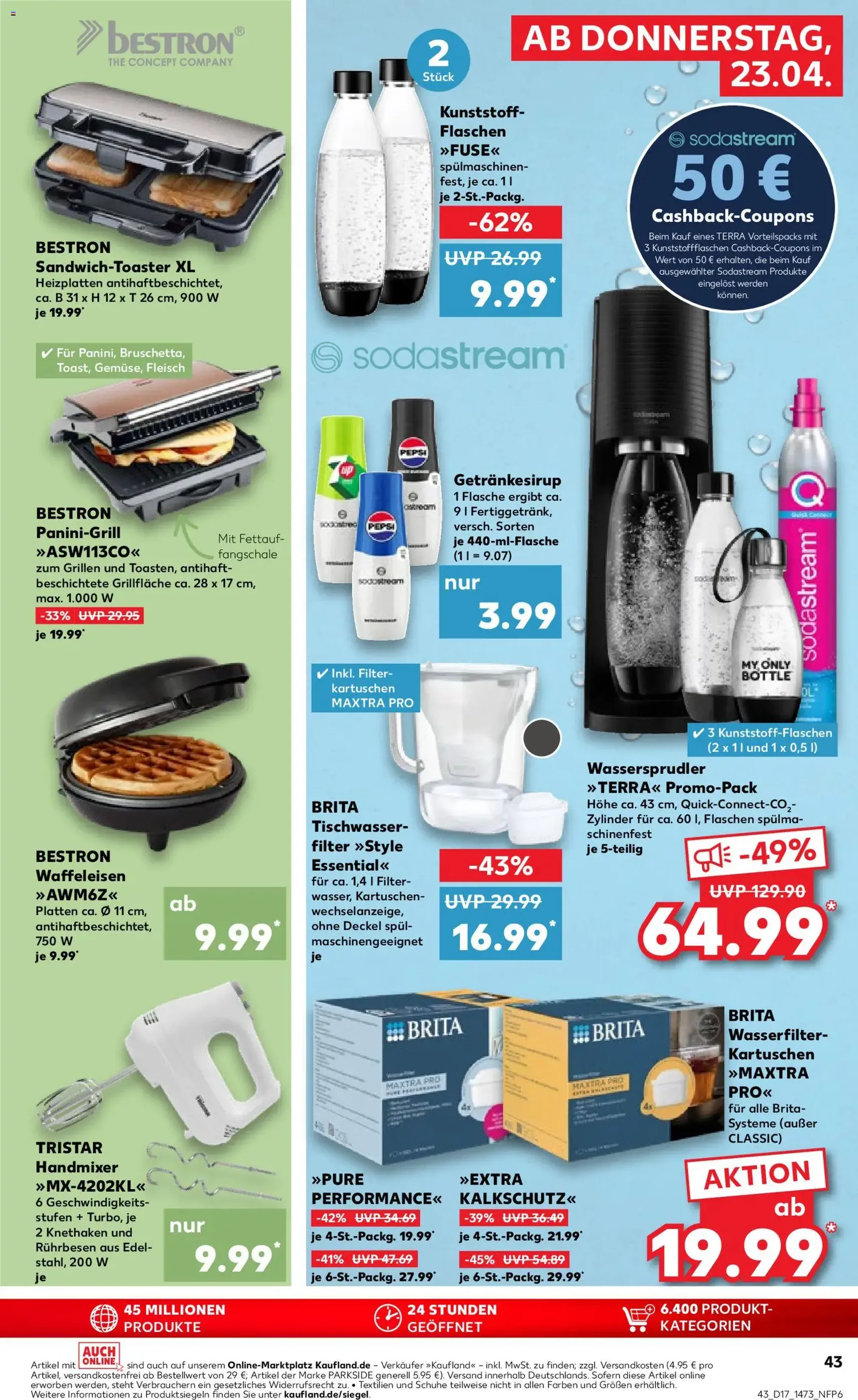 Kaufland Prospekt - Gültiger Prospekt ab 23.04.2026, Seite 43 von insgesamt 54