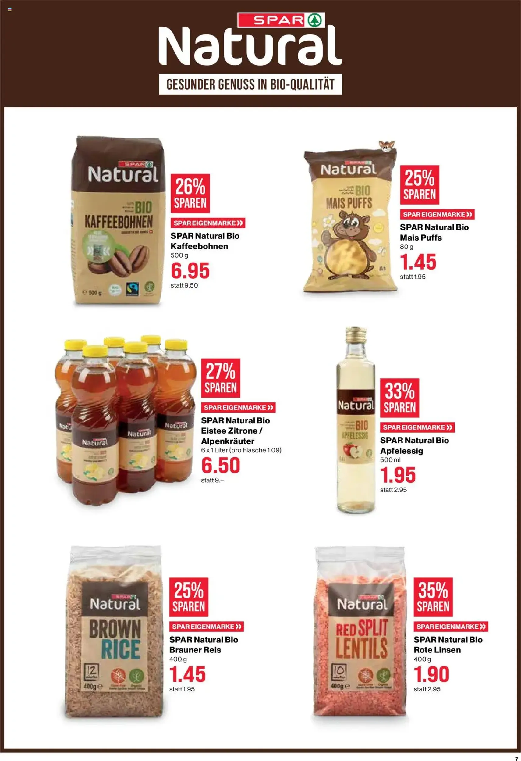SPAR Aktionen - Gültiger Prospekt ab 09.10.2025, Seite 7 von insgesamt 22
