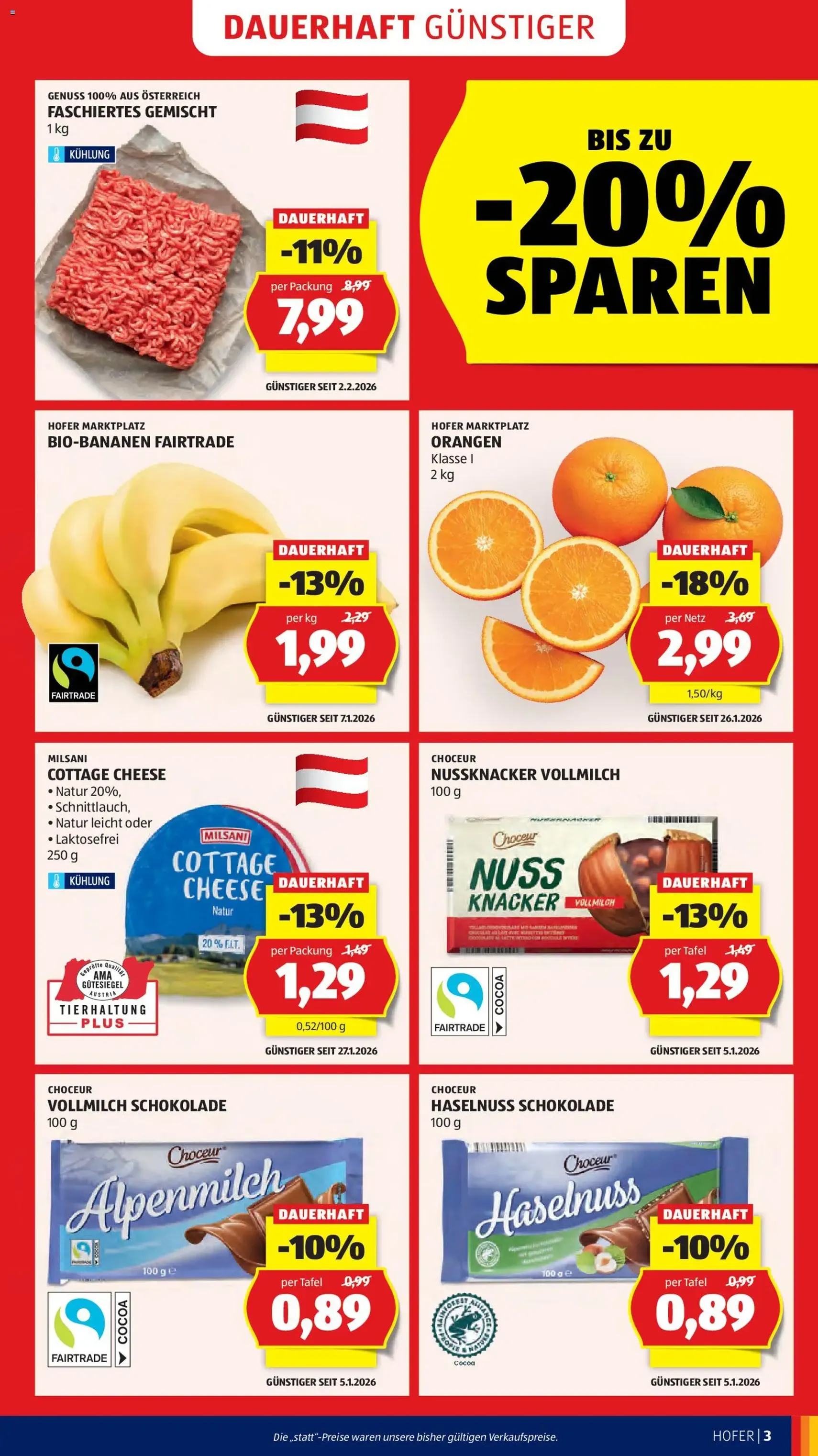 Hofer Flugblatt - Gültiger Prospekt ab 13.02.2026, Seite 5 von insgesamt 41