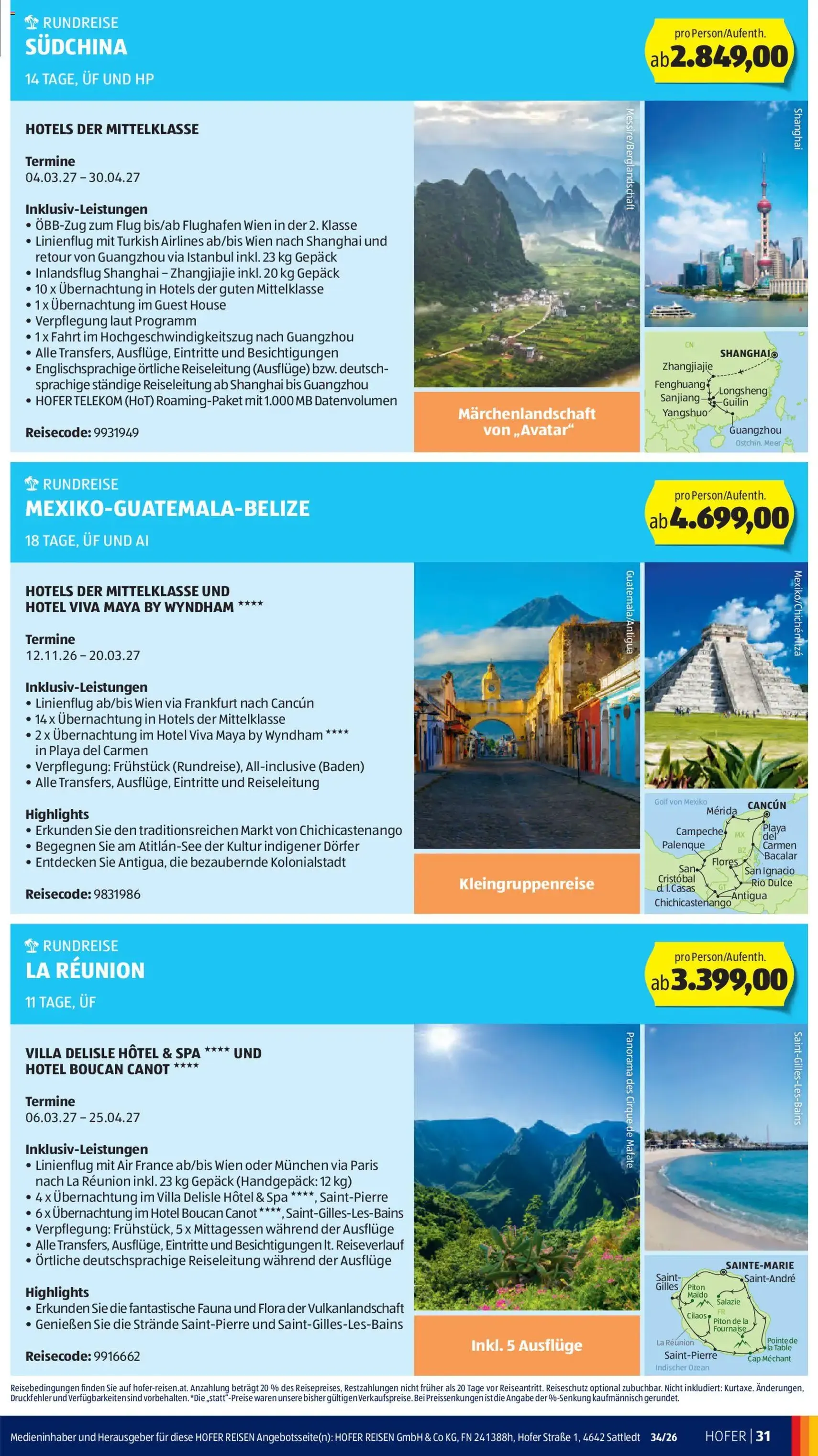Hofer Flugblatt - Gültiger Prospekt ab 12.08.2026, Seite 45 von insgesamt 48