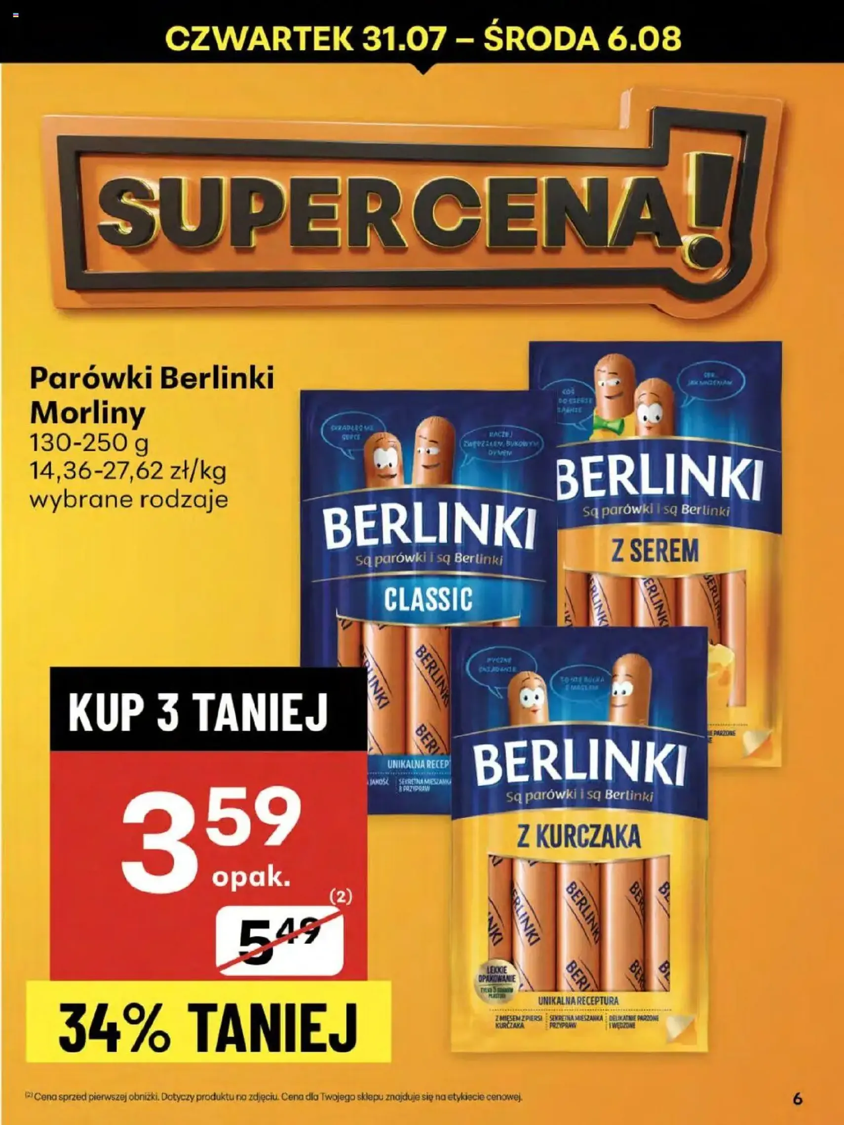 Delikatesy Centrum Gazetka - ważny gazetka od 31.07.2025 strona 6 z 52 Delikatesy Centrum Gazetka - ważny gazetka od 31.07.2025 strona 6 z 52