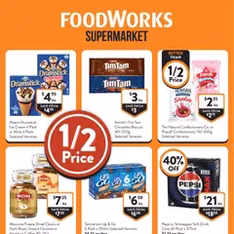 Foodworks catalogue - Flyer preview valid from 22/07/2026
