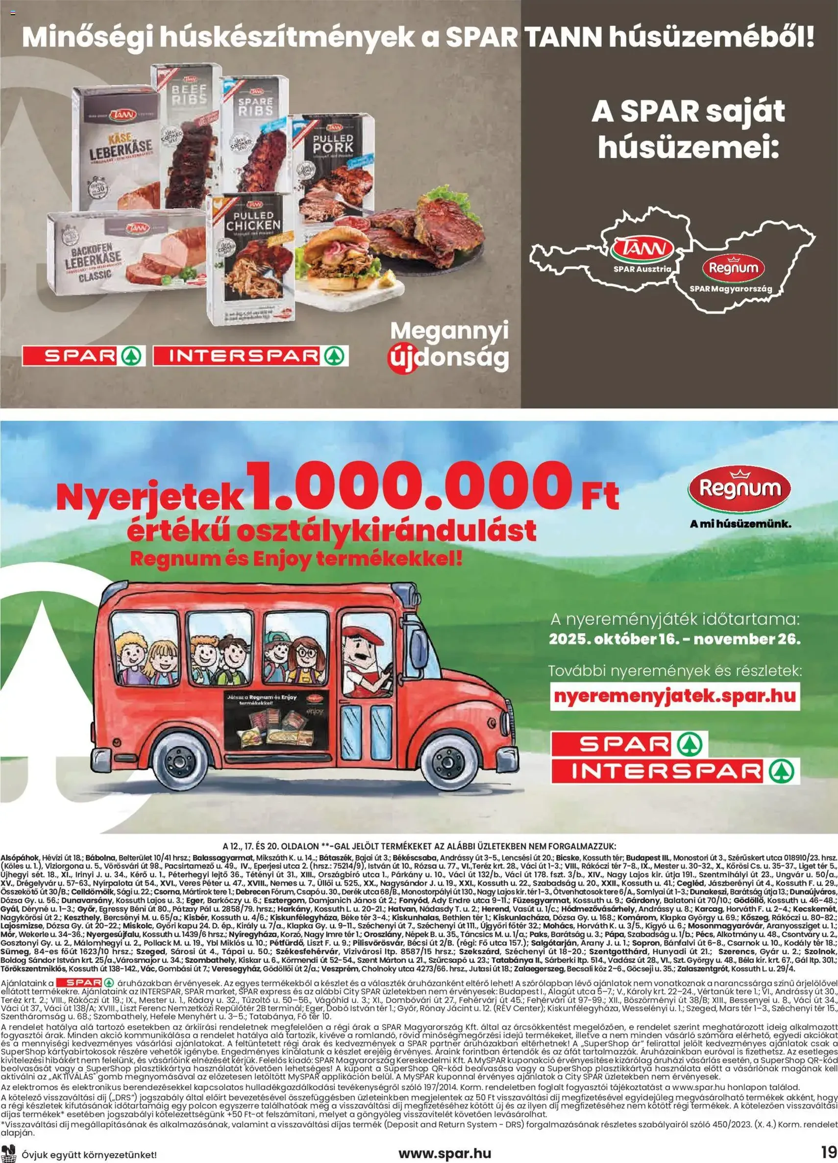 Spar Black Friday - 2025.11.13. érvényes szórólap 19 oldal 20 oldalból