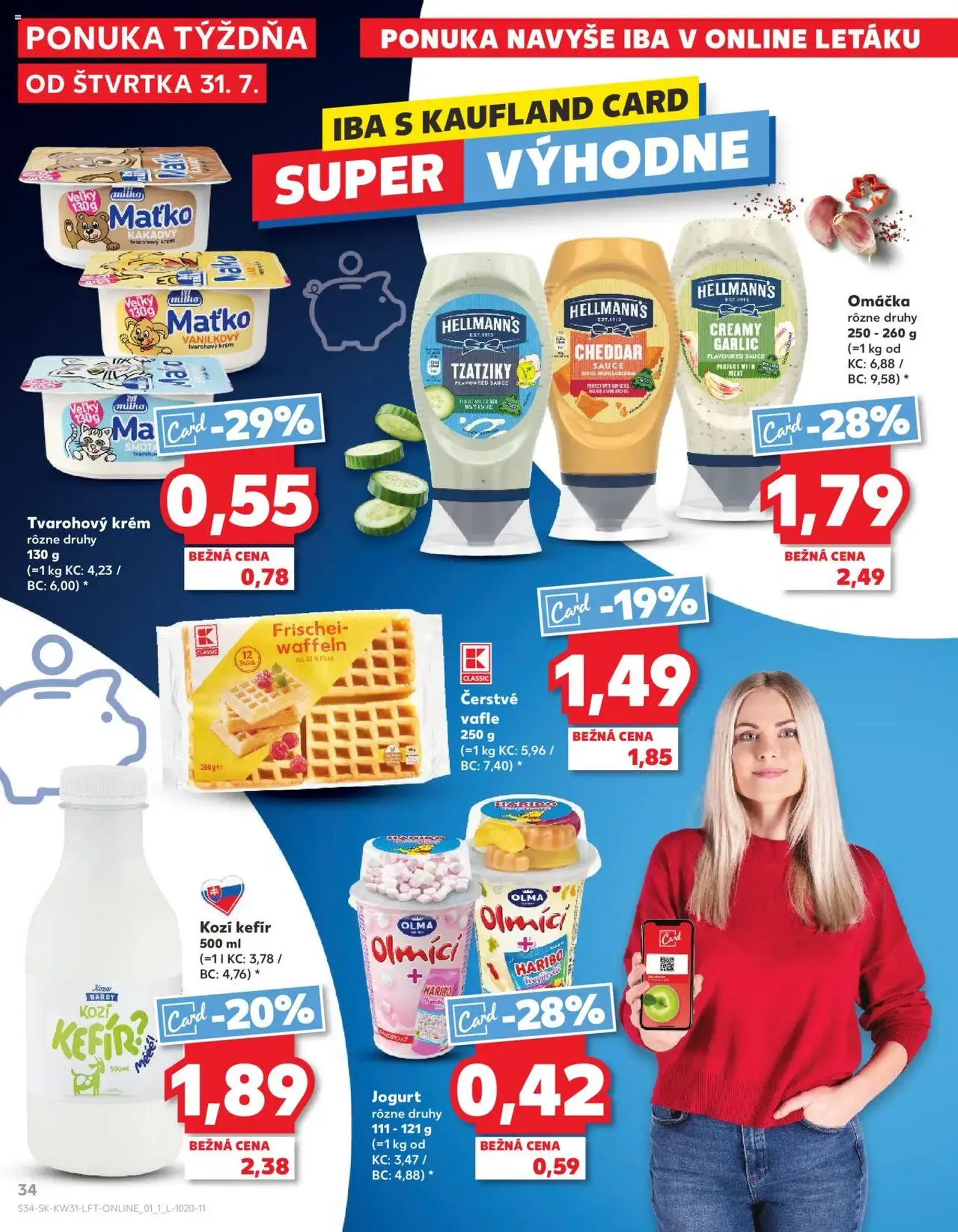 Kaufland Bratislava-Dúbravka - platný leták od 31.07.2025 strana 34 z 76