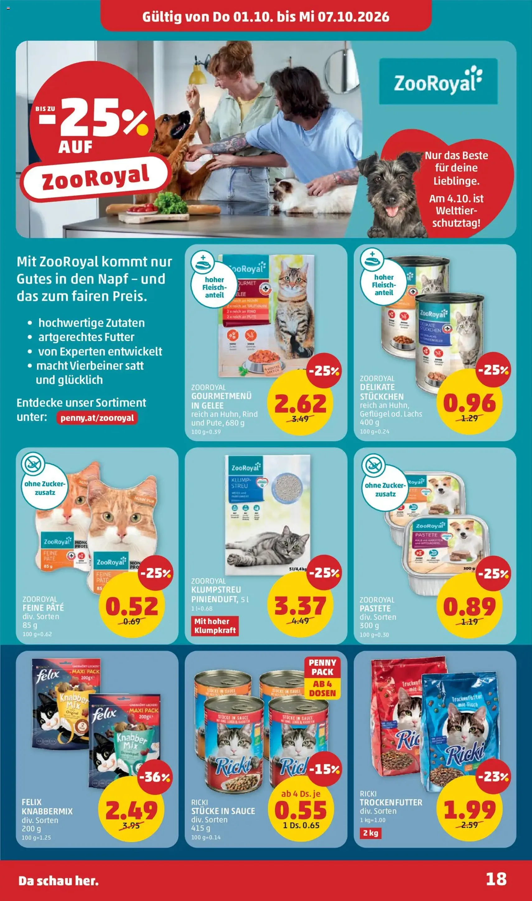 Penny Markt - Flugblatt - Gültiger Prospekt ab 01.10.2026, Seite 18 von insgesamt 32