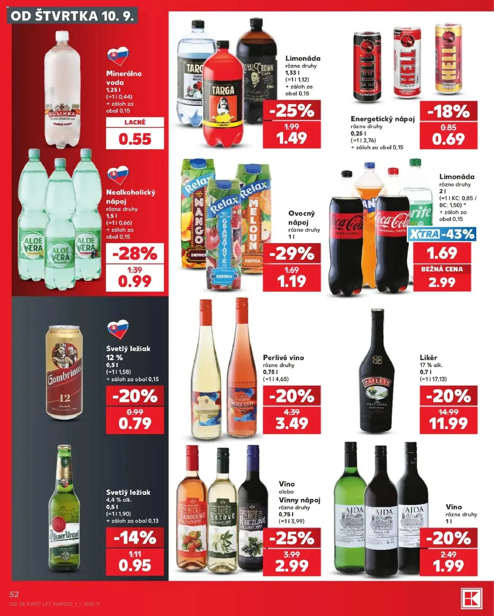 Kaufland leták - platný leták od 10.09.2026 strana 52 z 84