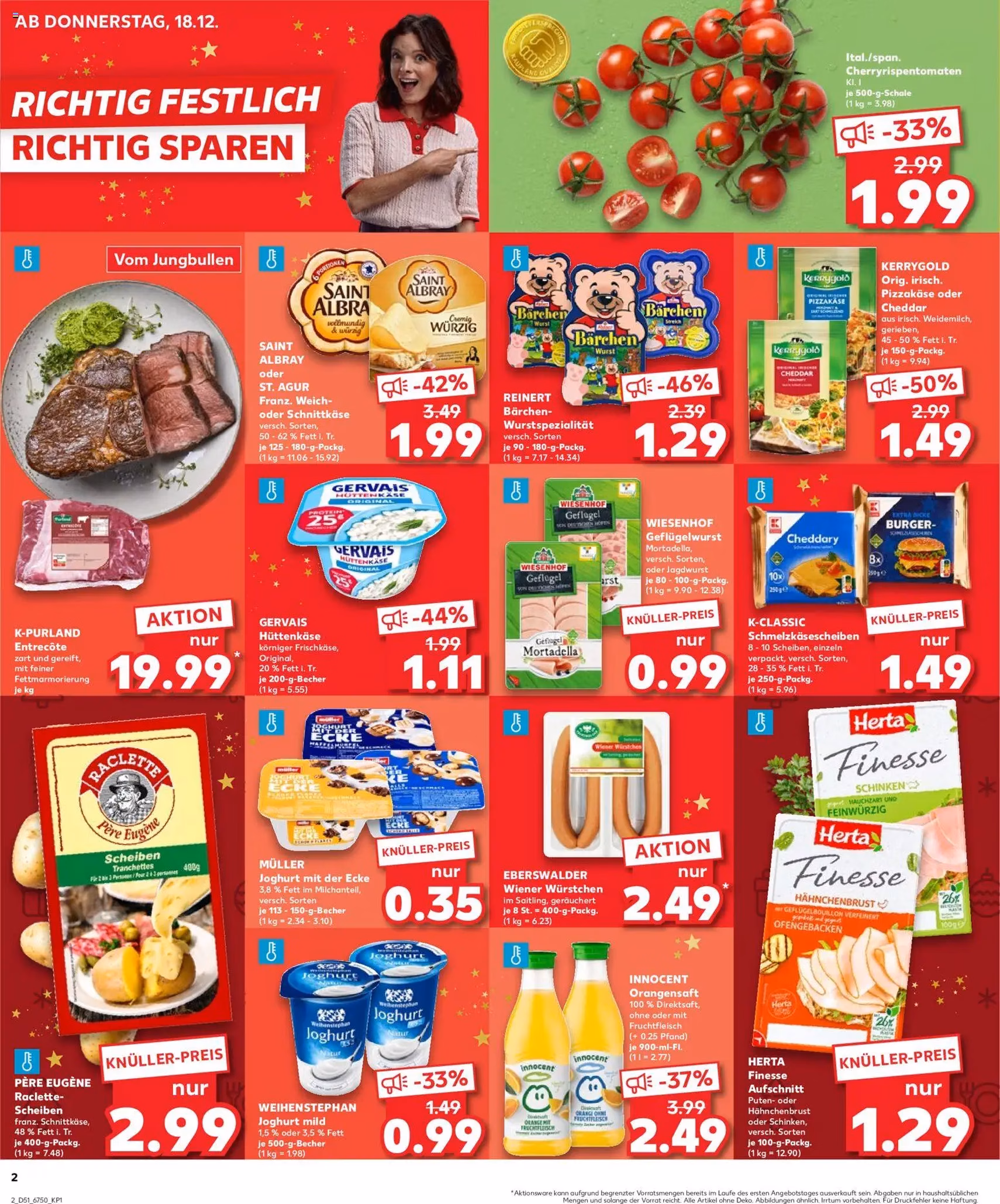 Kaufland Prospekt - Gültiger Prospekt ab 18.12.2025, Seite 2 von insgesamt 38