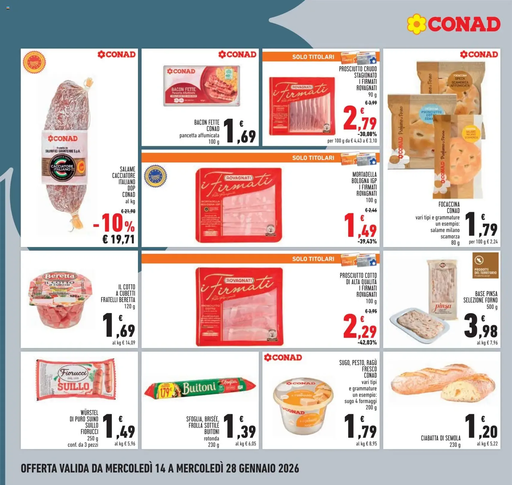 Volantino Conad - volantino valido dal 14/01/2026 pagina 8 di 28