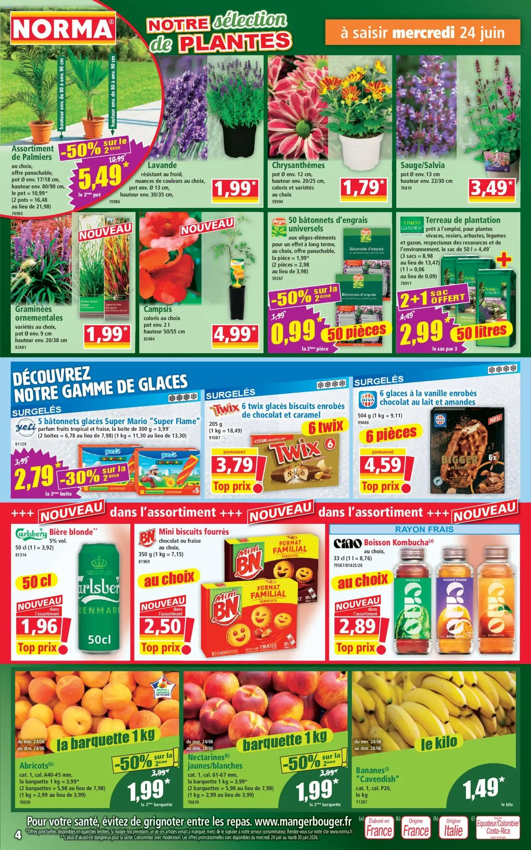Norma catalogue - brochure valable à partir du 24/06/2026, page 4 sur 12