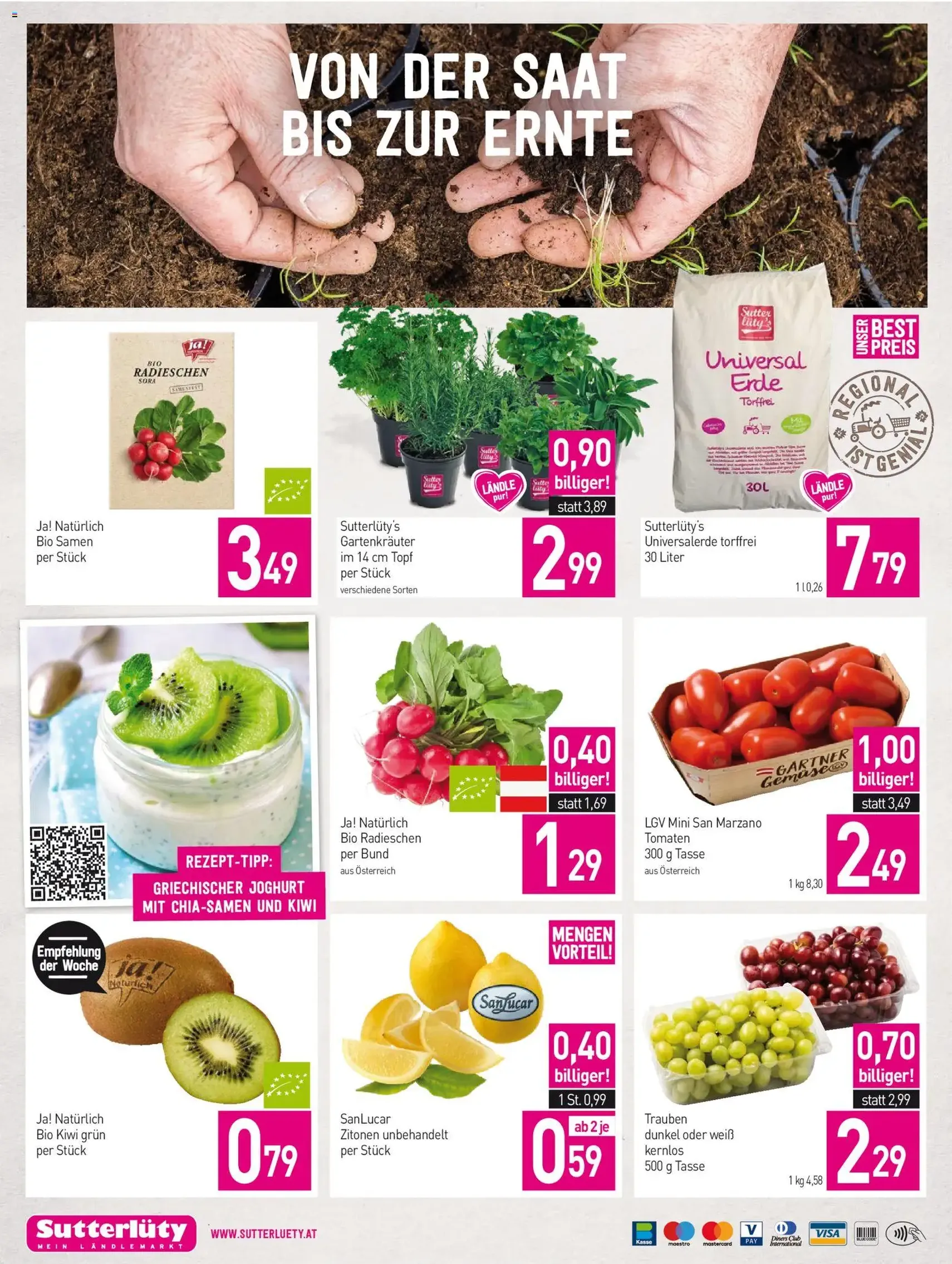Sutterlüty Flugblatt - Gültiger Prospekt ab 09.04.2026, Seite 20 von insgesamt 20