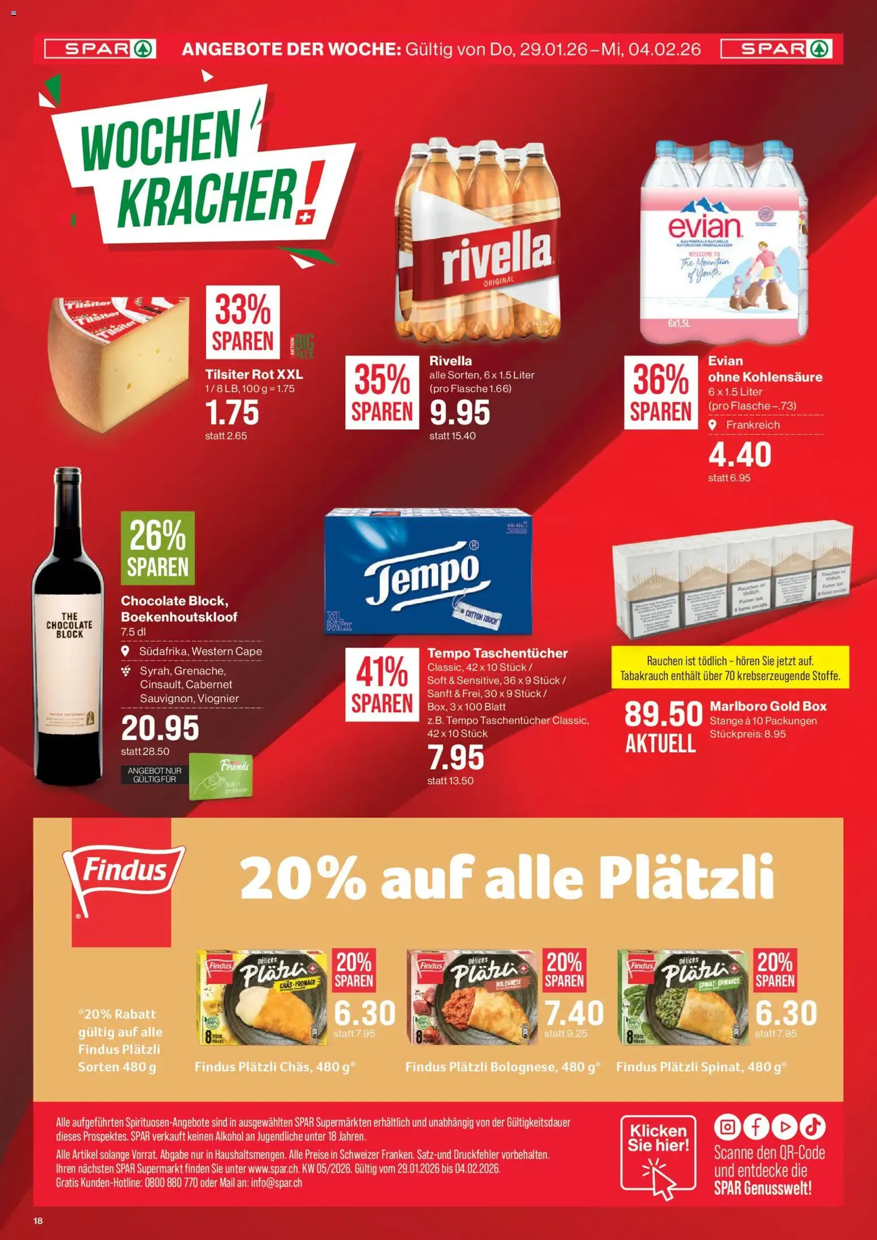 SPAR Aktionen - Gültiger Prospekt ab 29.01.2026, Seite 18 von insgesamt 18