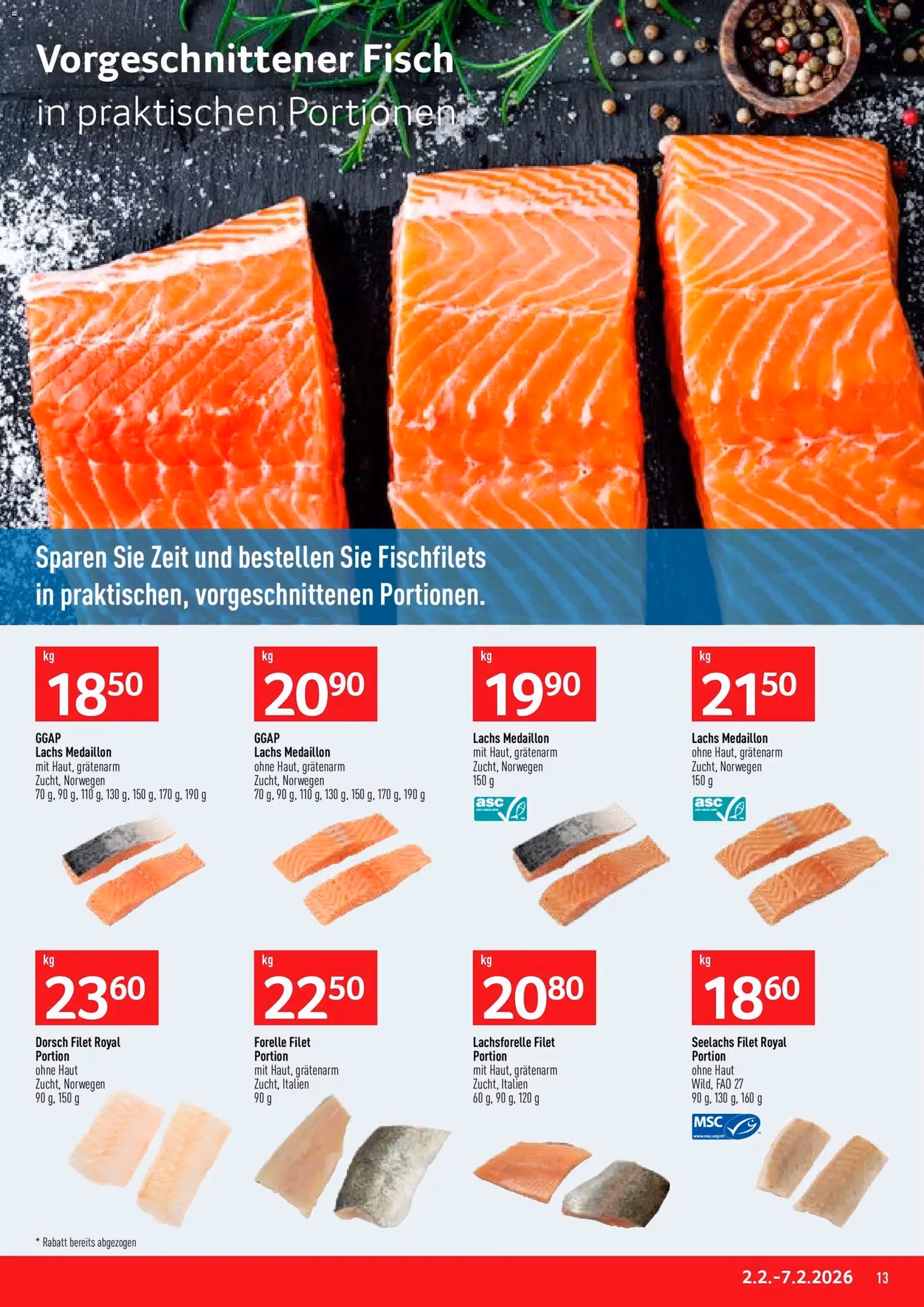Prodega Aktionen - Gültiger Prospekt ab 02.02.2026, Seite 13 von insgesamt 40