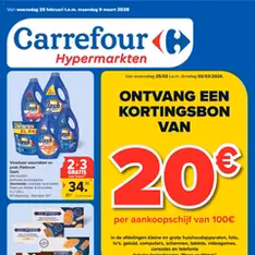 Carrefour folder week 9 - voorvertoning van de folder geldig vanaf 25/02/2026