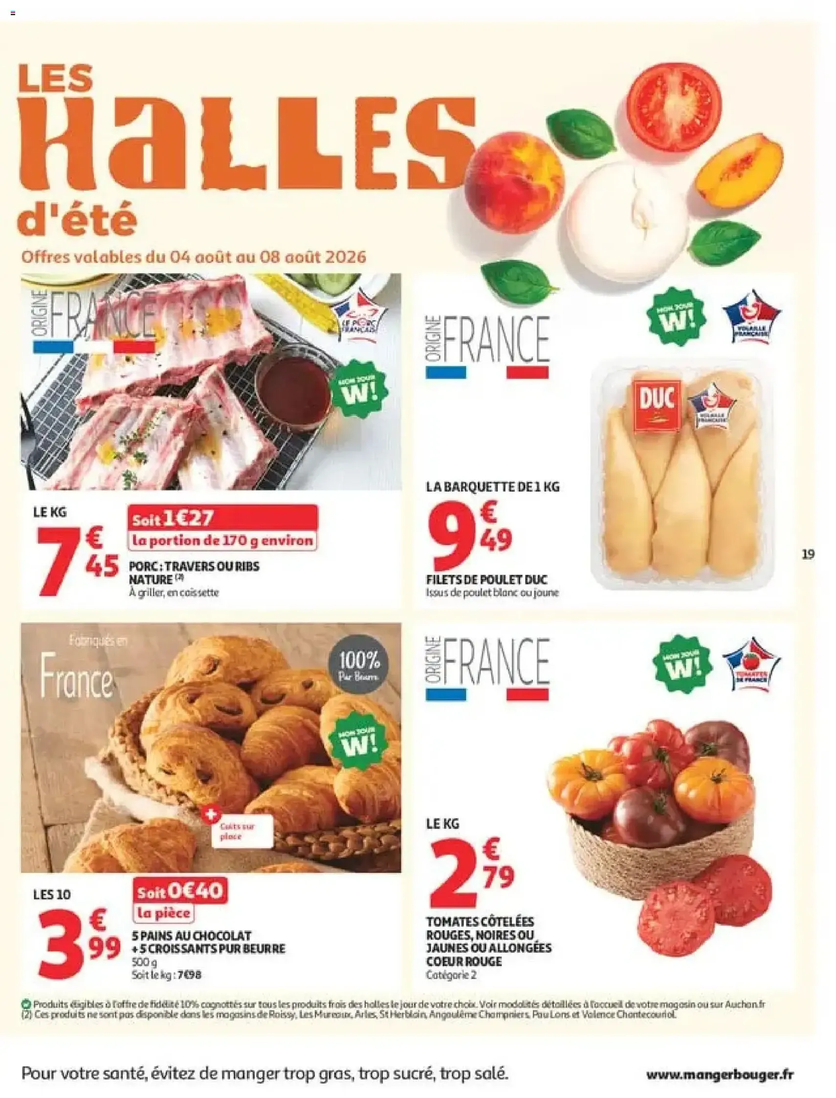 Auchan prospectus - brochure valable à partir du 04/08/2026, page 19 sur 42