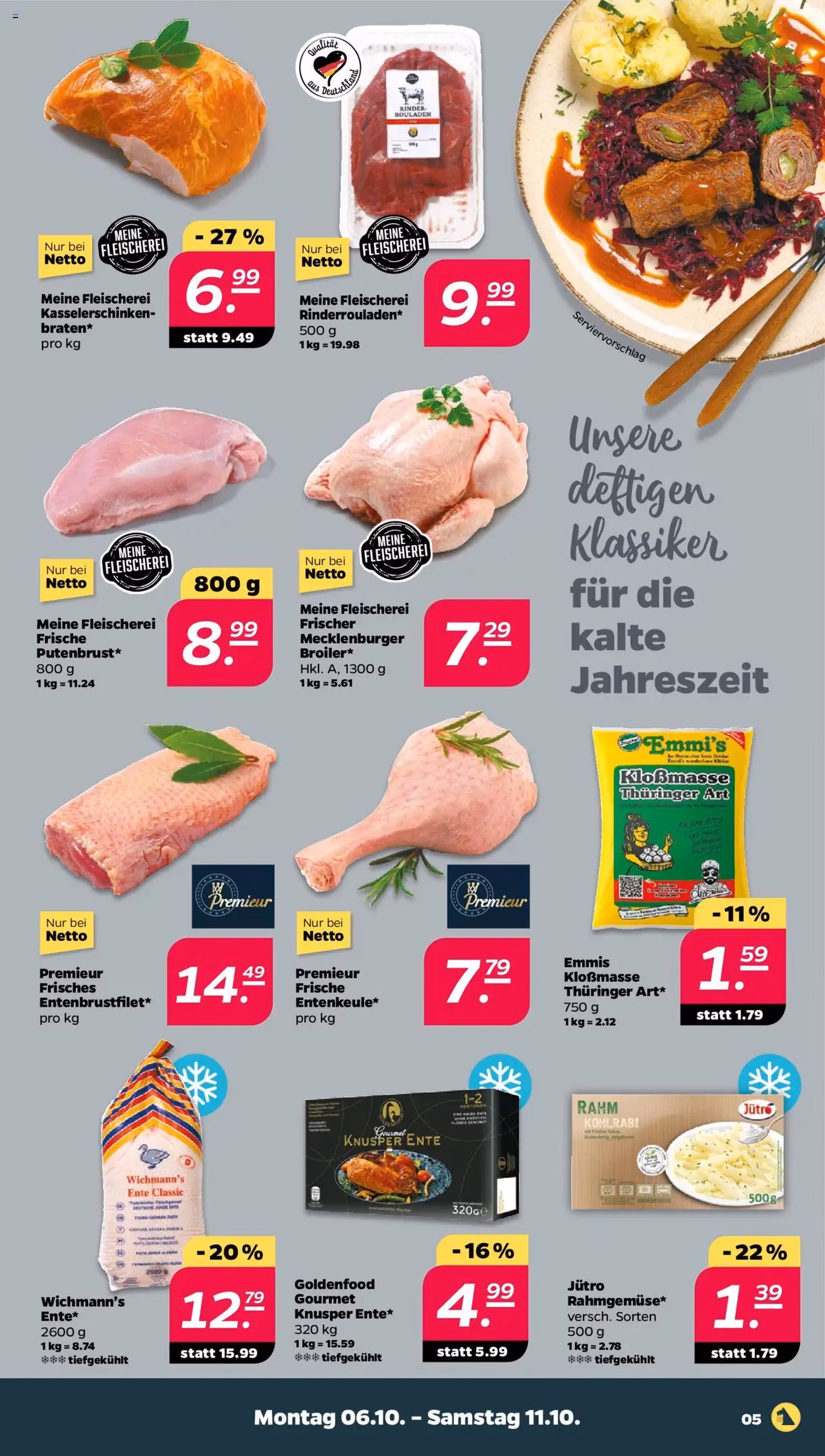 Netto Prospekt - Gültiger Prospekt ab 06.10.2025, Seite 5 von insgesamt 35