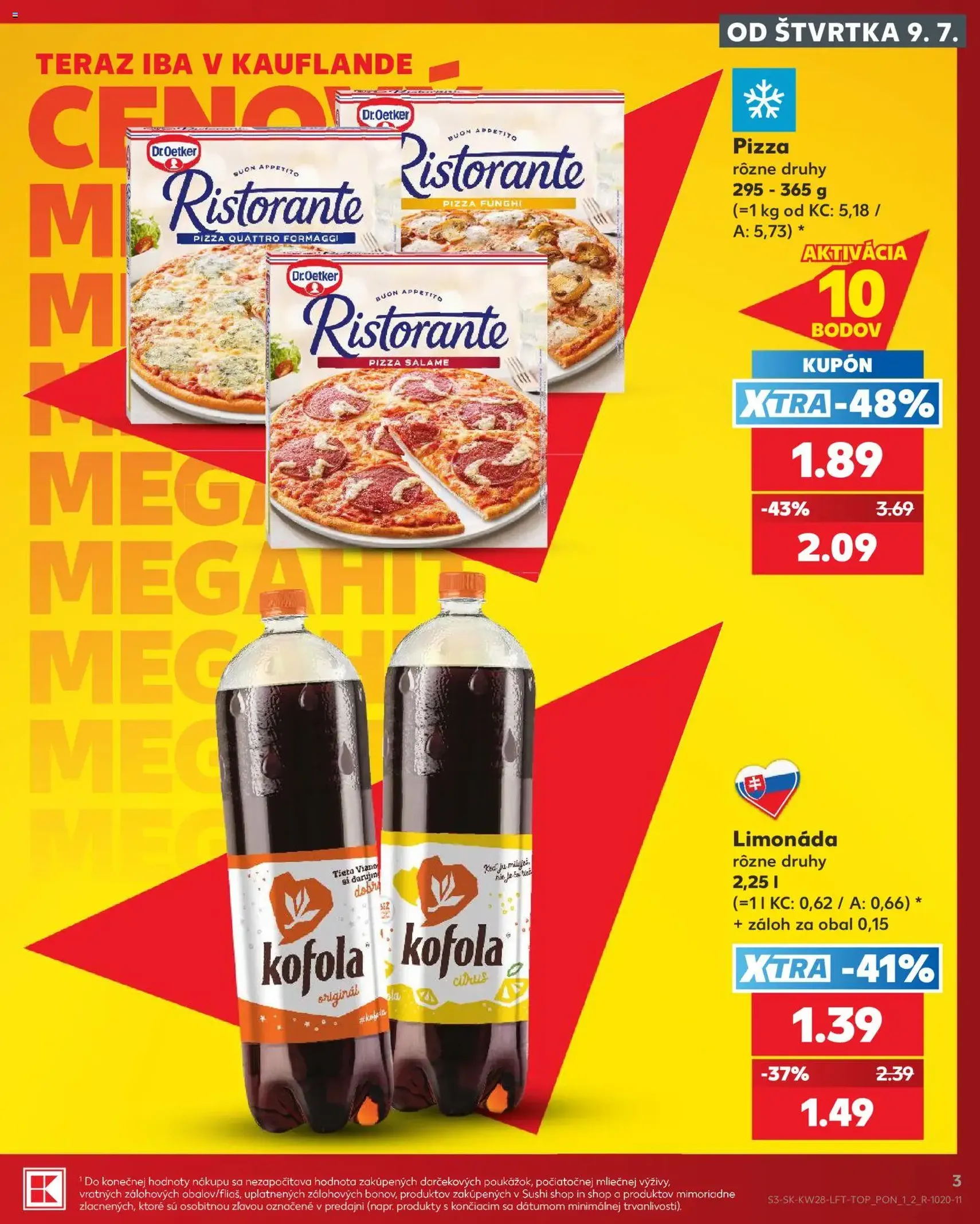 Kaufland SK akciós újság - 2026.07.09. érvényes szórólap 3 oldal 82 oldalból