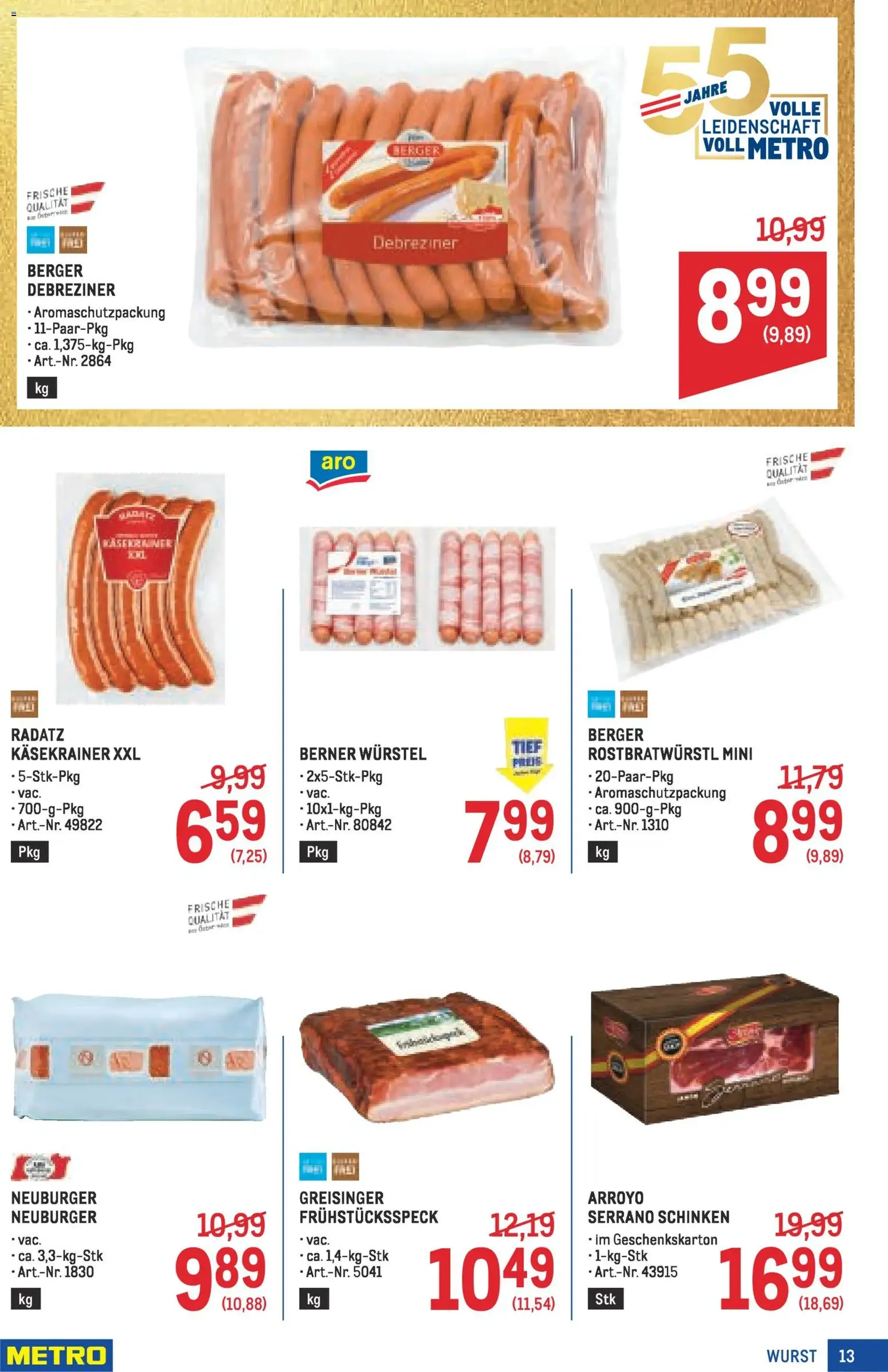 Metro Profi - Gültiger Prospekt ab 19.03.2026, Seite 13 von insgesamt 64