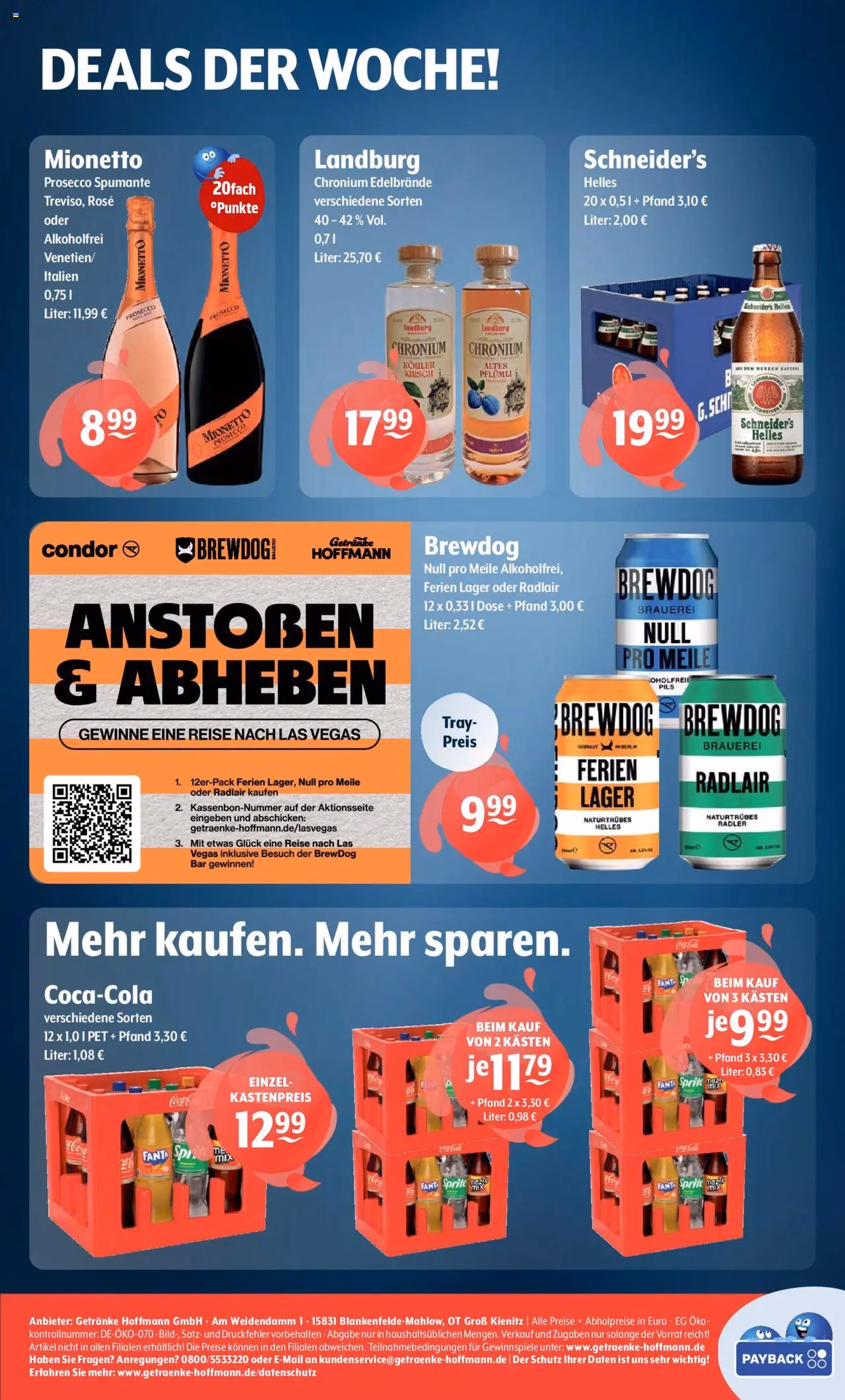 Trink und Spare Prospekt - Gültiger Prospekt ab 04.08.2025, Seite 8 von insgesamt 8