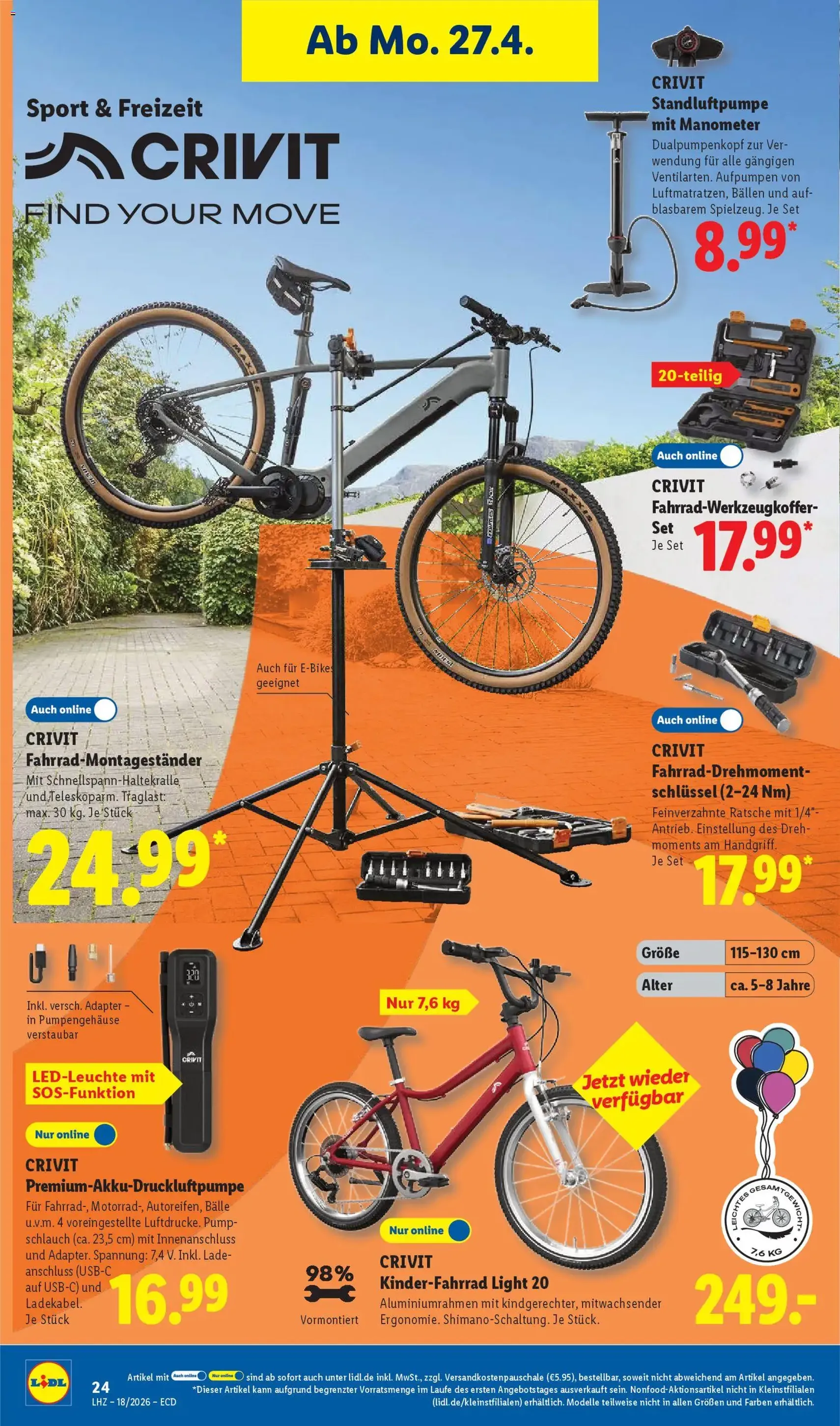 Lidl Prospekt - Gültiger Prospekt ab 27.04.2026, Seite 44 von insgesamt 68