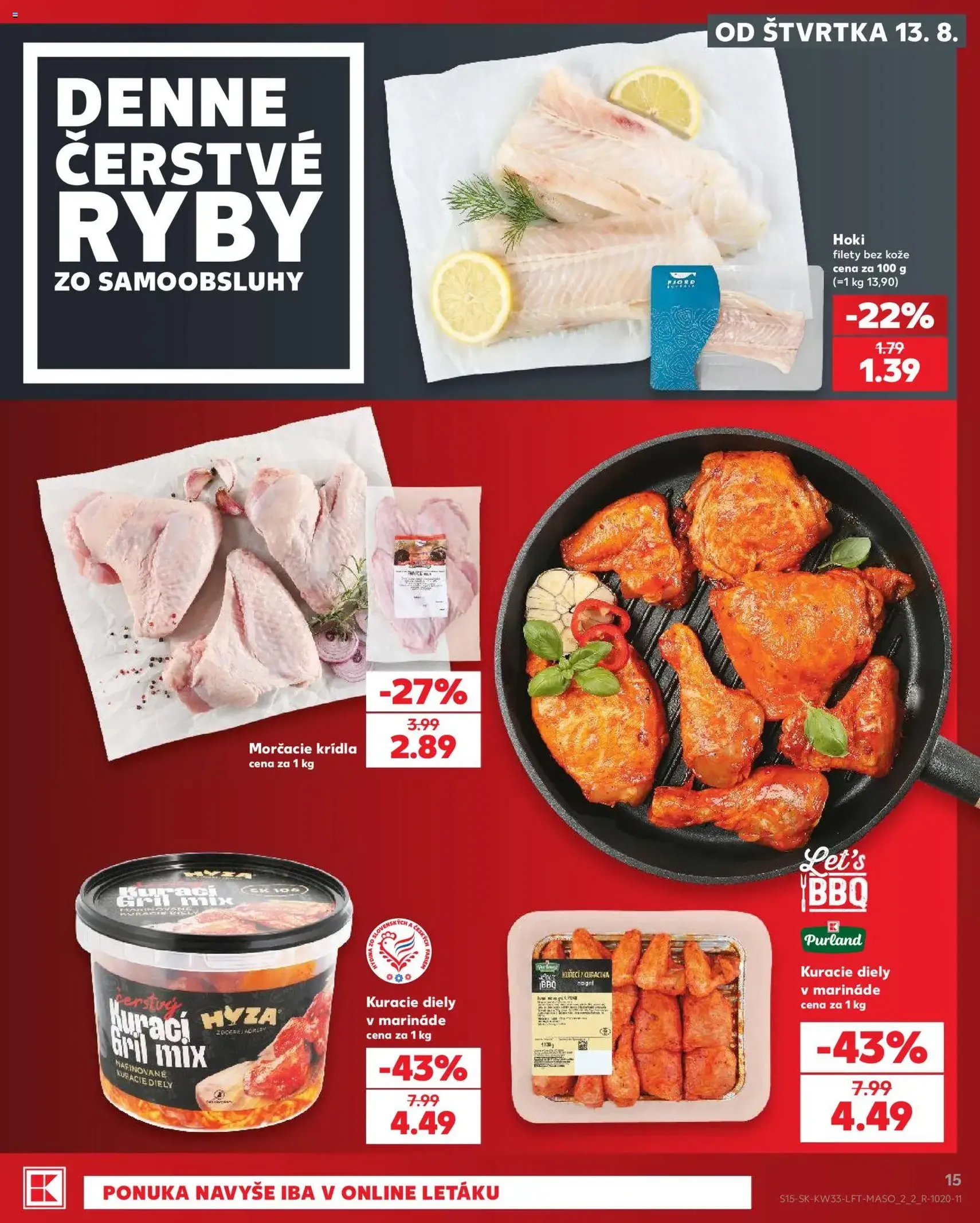 Kaufland leták - platný leták od 13.08.2026 strana 15 z 80