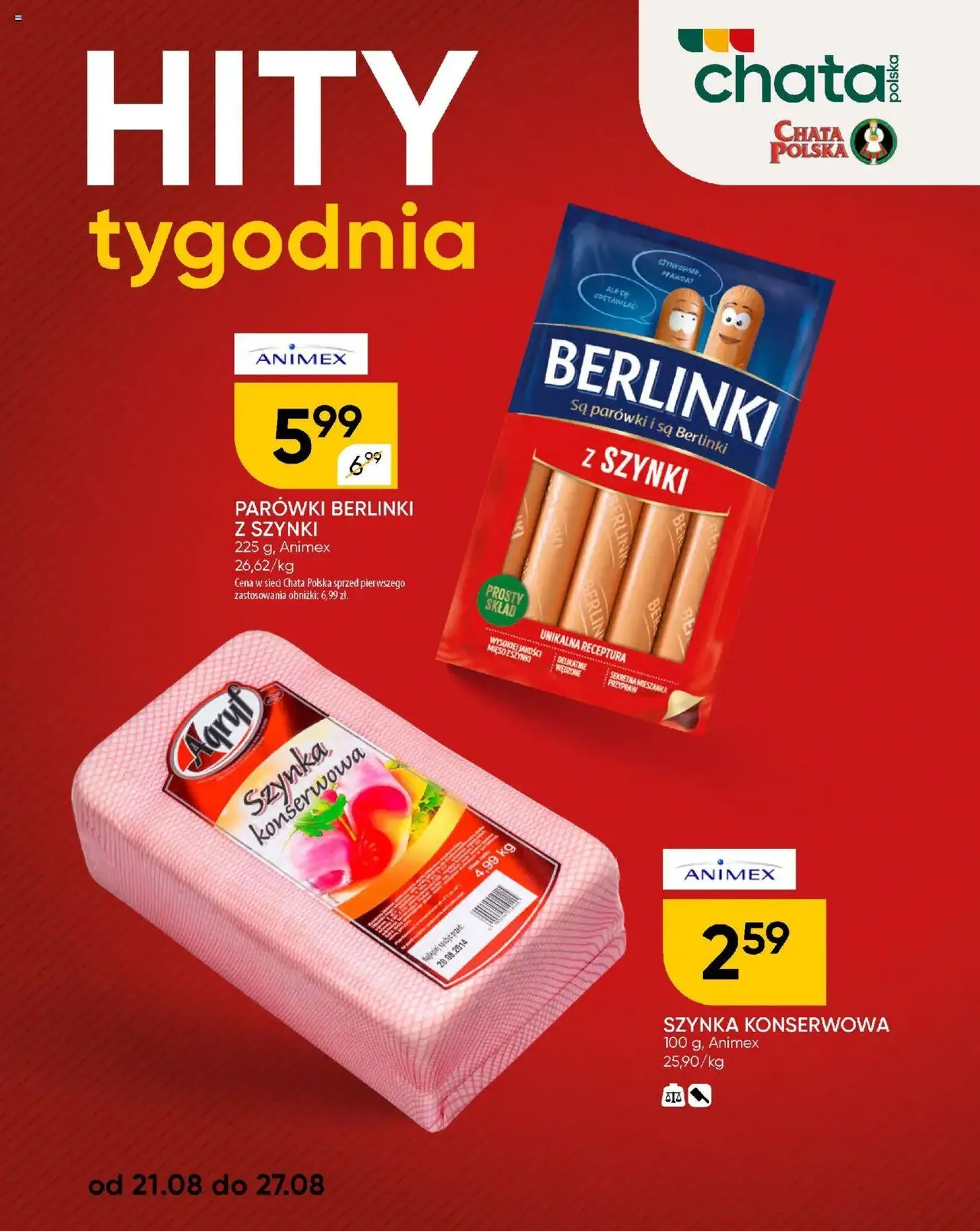 Chata Polska Gazetka - ważny gazetka od 21.08.2025 strona 2 z 3