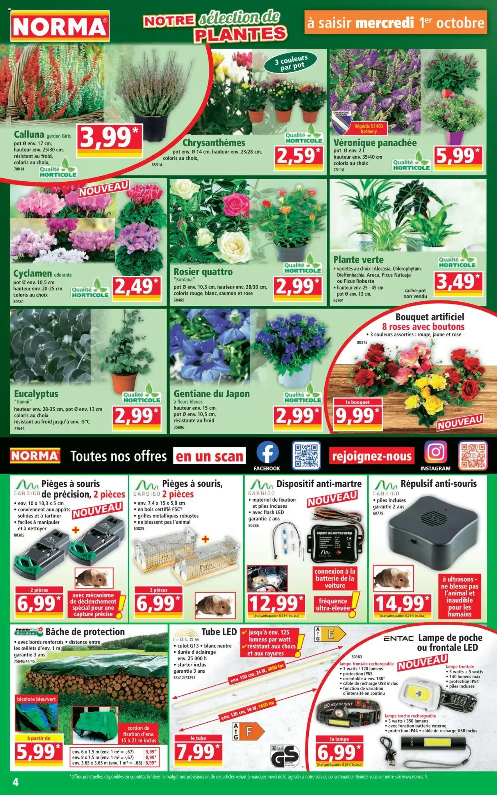 Norma catalogue - brochure valable à partir du 01/10/2025, page 4 sur 14