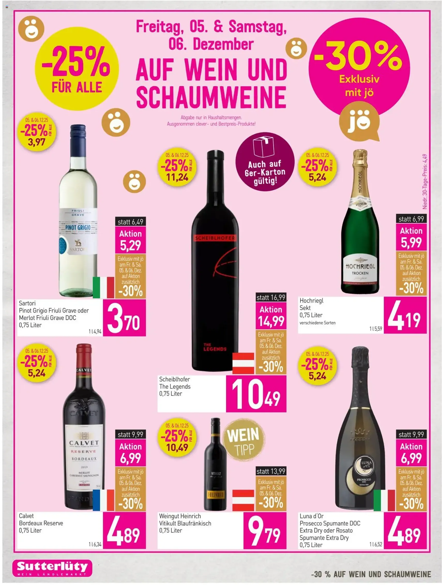 Sutterlüty Flugblatt - Gültiger Prospekt ab 04.12.2025, Seite 14 von insgesamt 24