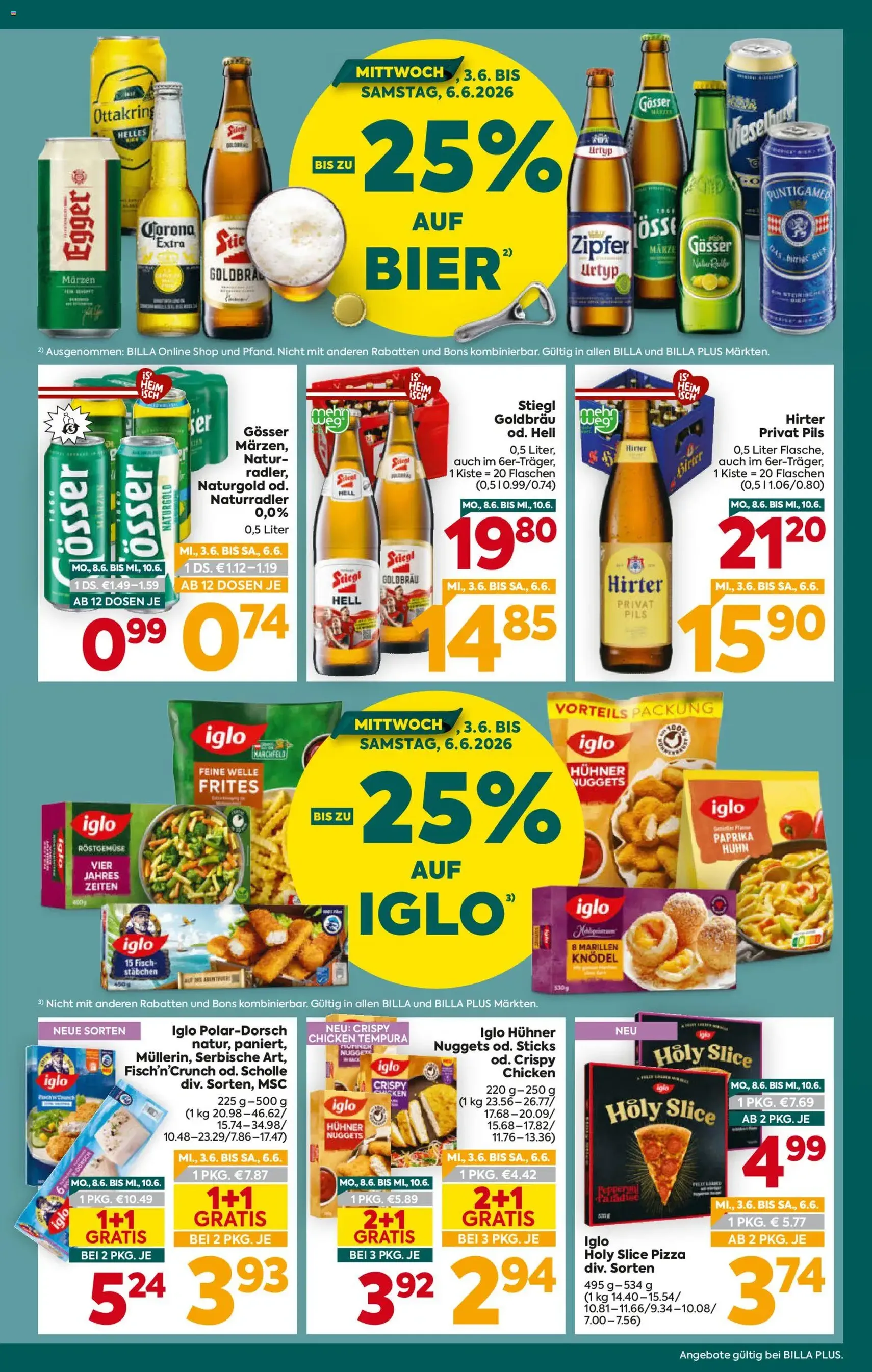 Billa Plus Flugblatt - Gültiger Prospekt ab 03.06.2026, Seite 3 von insgesamt 16