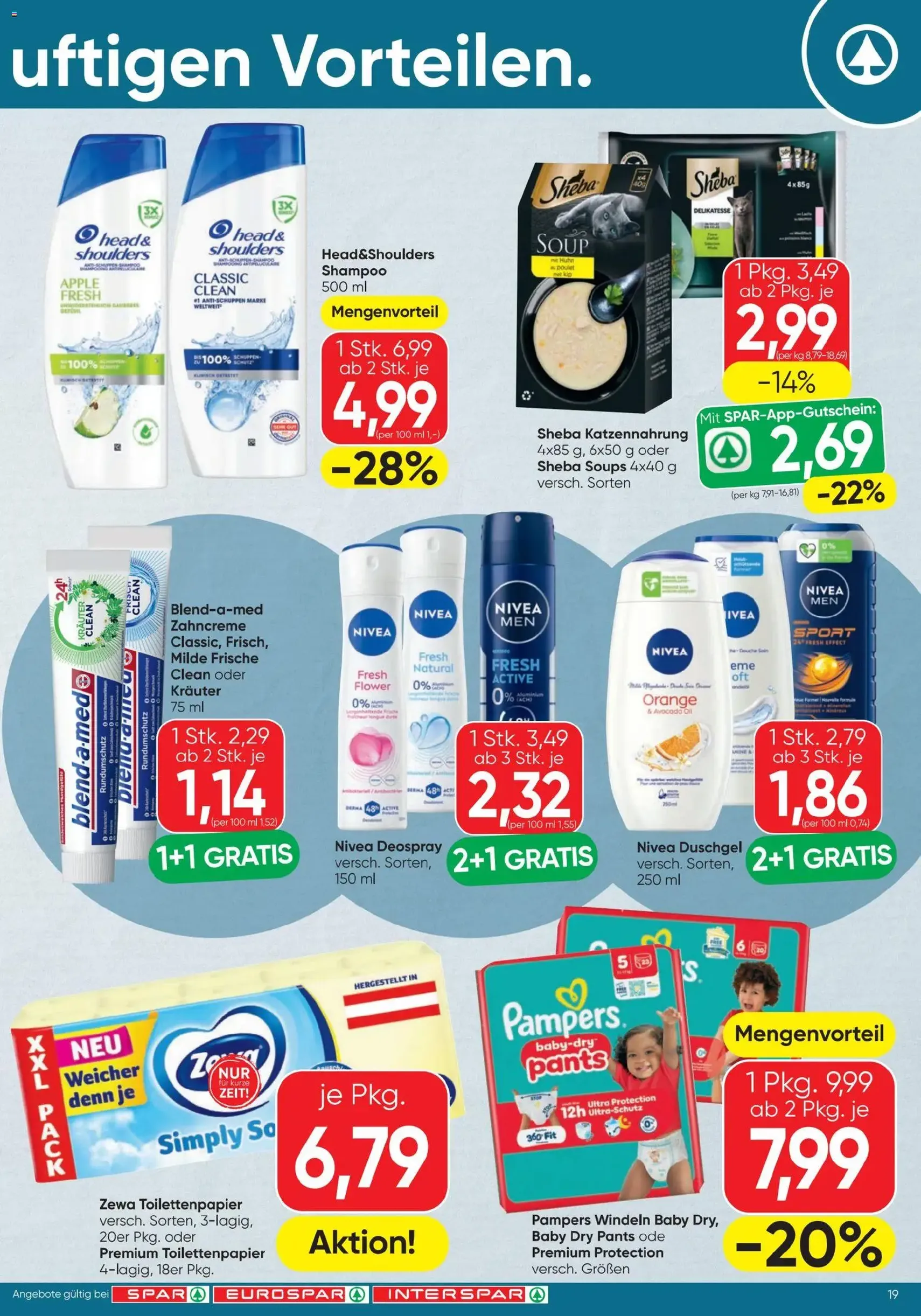 Spar - Flugblatt - Gültiger Prospekt ab 13.08.2026, Seite 19 von insgesamt 20